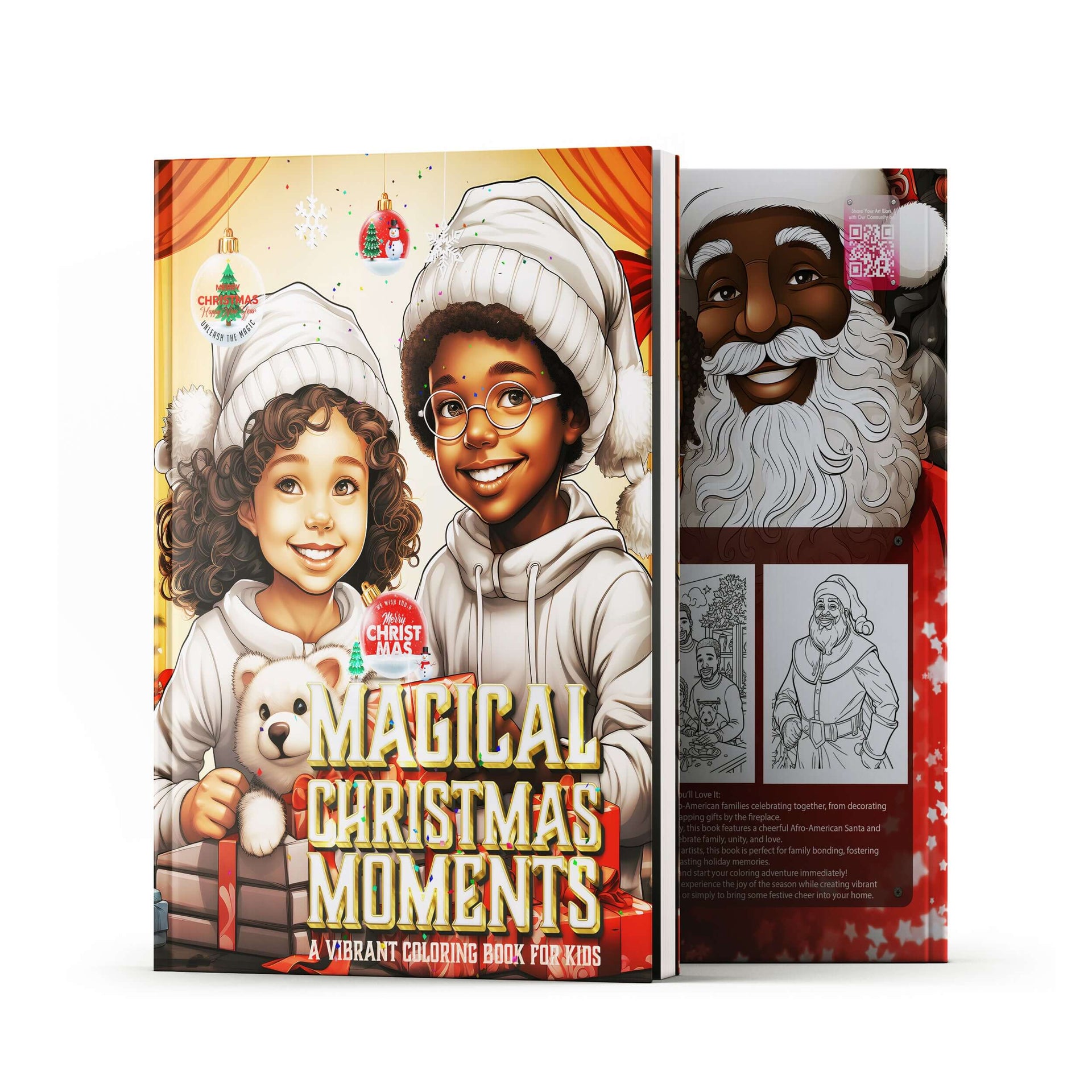 Magical Christmas Moments A Vibrant Coloring Book for Kids PDF