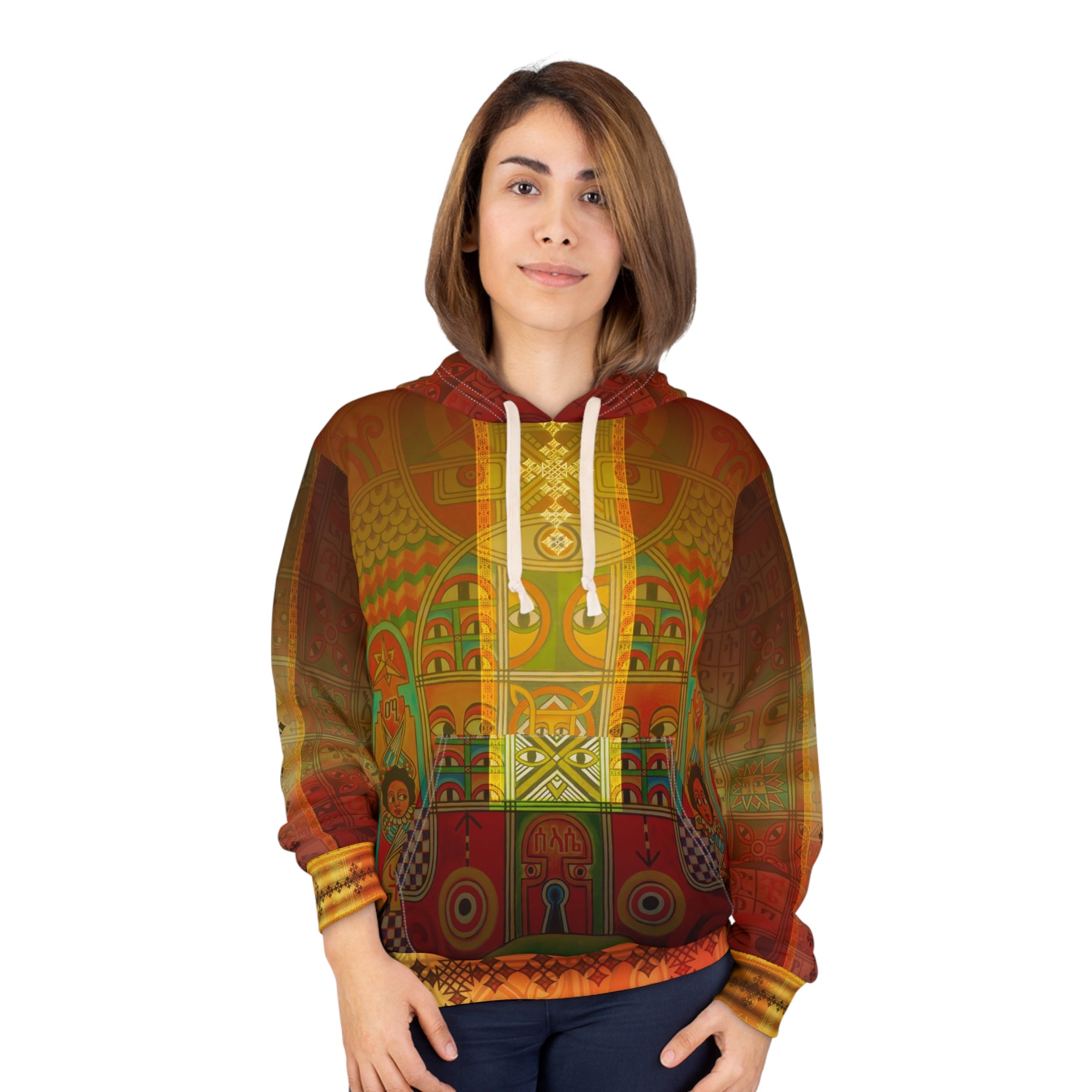 Ethiopian Last Supper: Unisex Pullover Hoodie