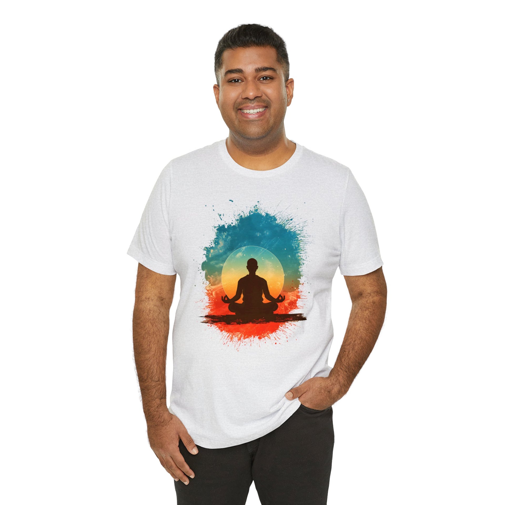 Find Inner Peace: Chant Your Way to Reset & Recharge with This Jersey Tee | Unisex Jersey Short Sleeve Tee