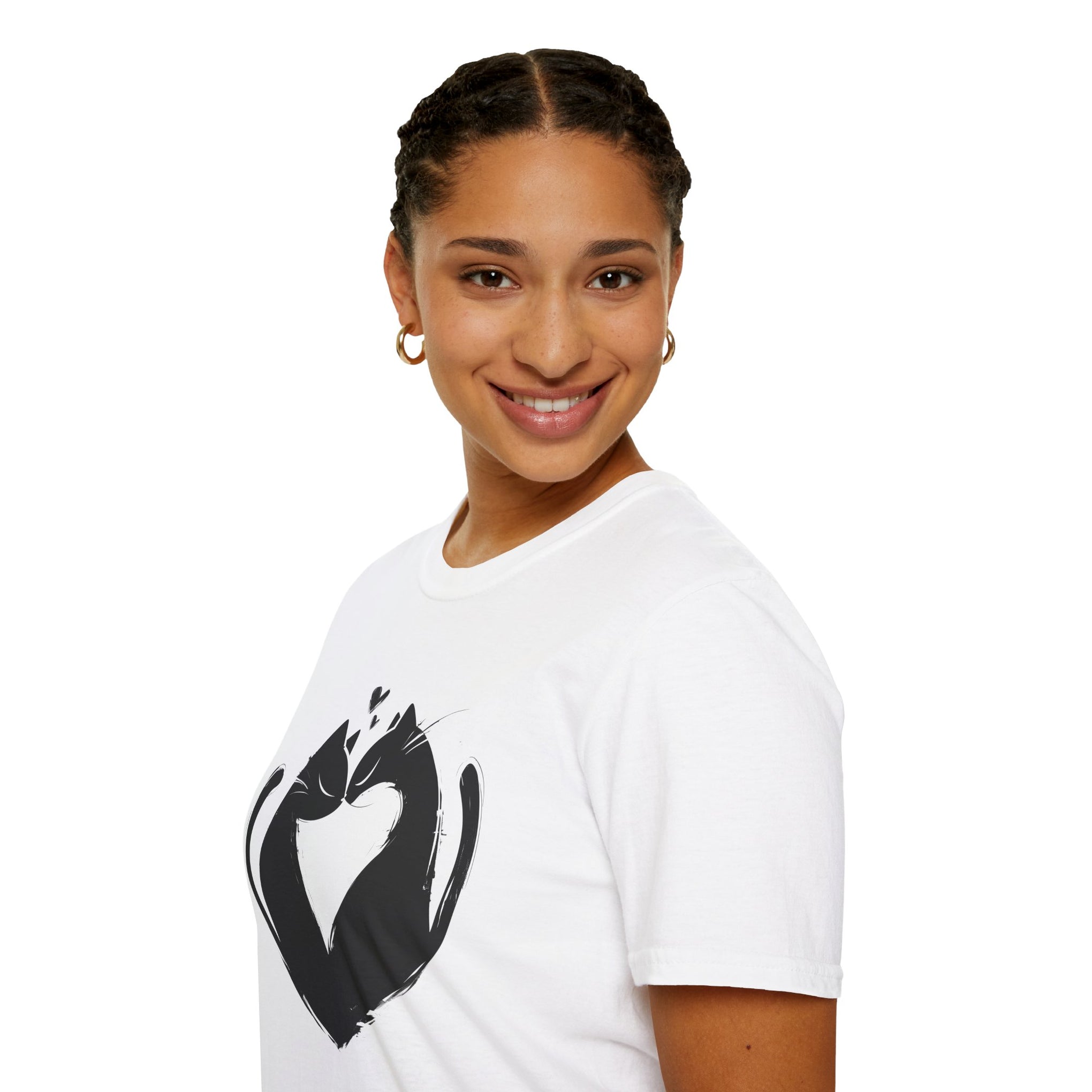 Purrfect Love T-Shirt - Valentine's Day Gift - Infinite Visibility