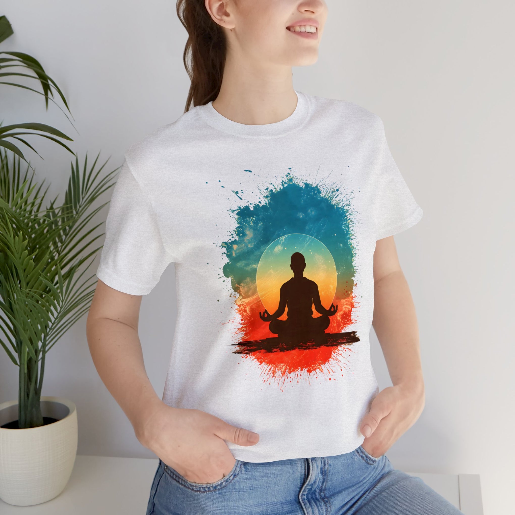 Find Inner Peace: Chant Your Way to Reset & Recharge with This Jersey Tee | Unisex Jersey Short Sleeve Tee