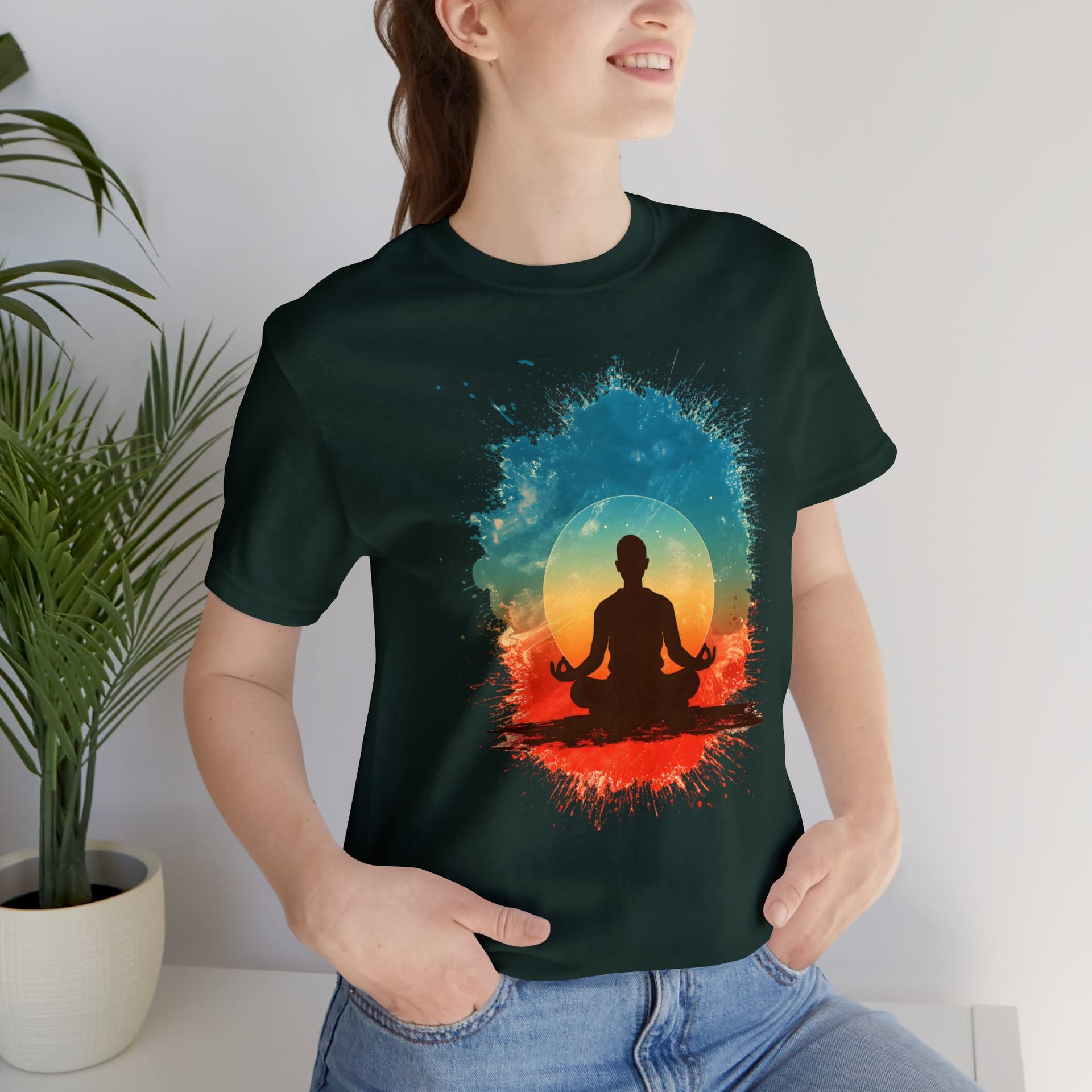 Find Inner Peace: Chant Your Way to Reset & Recharge with This Jersey Tee | Unisex Jersey Short Sleeve Tee