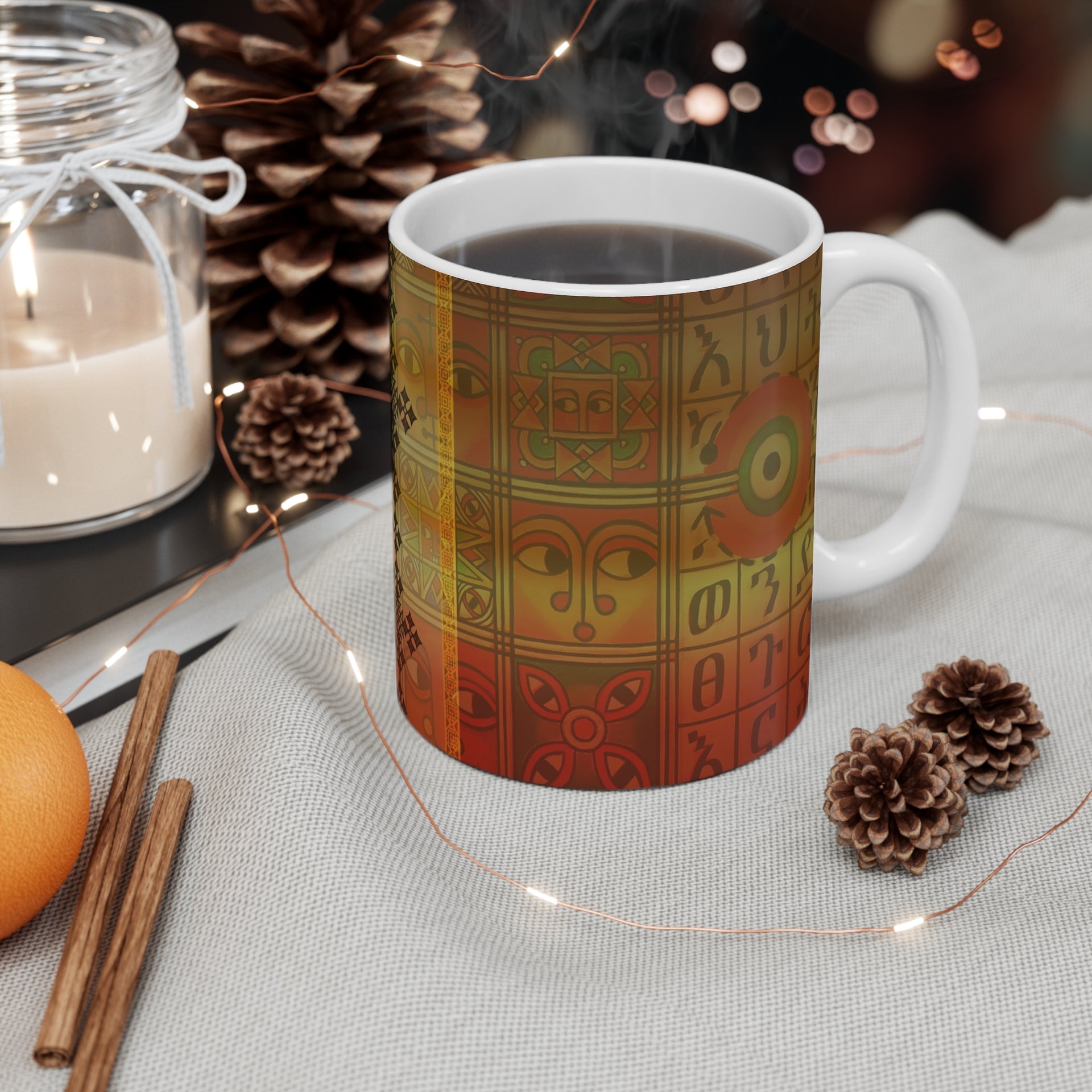 A Sip of Ethiopia: The Tapestry Mug