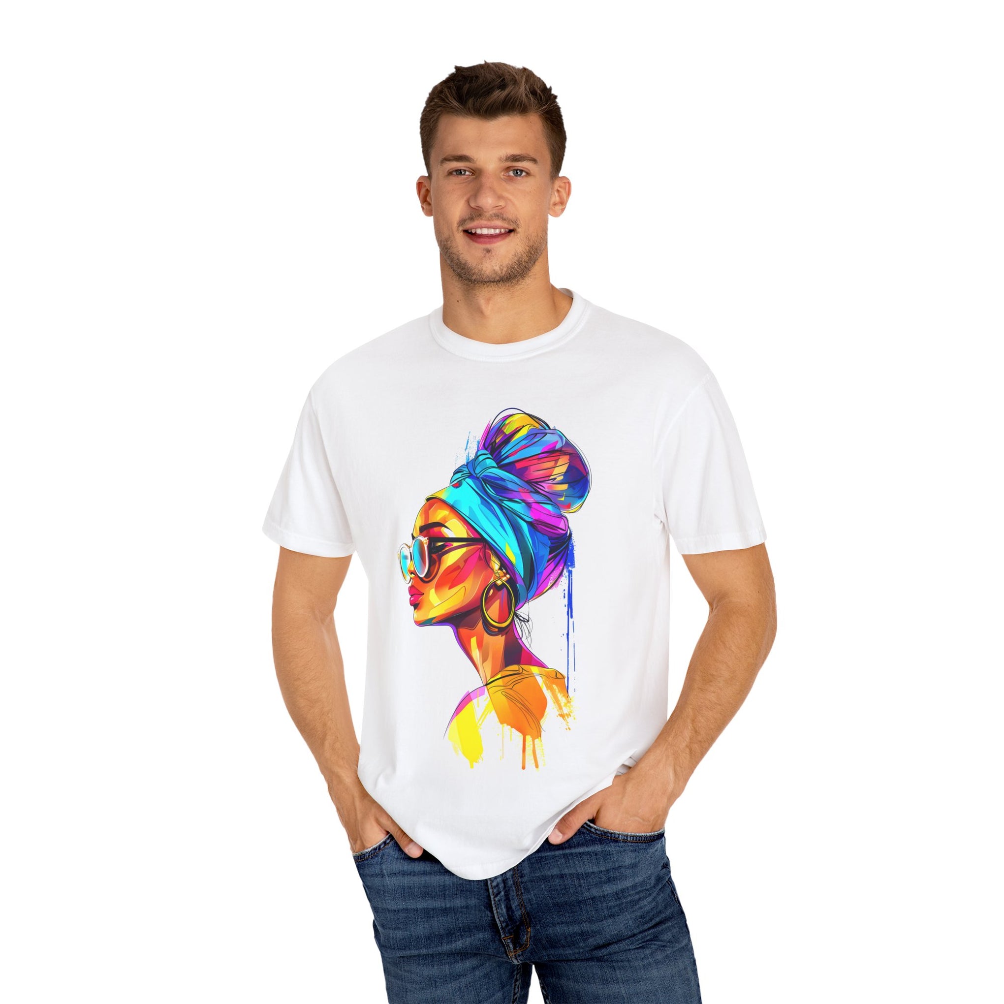 Colorful Headwrap Unisex T-Shirt | Infinite Visibility