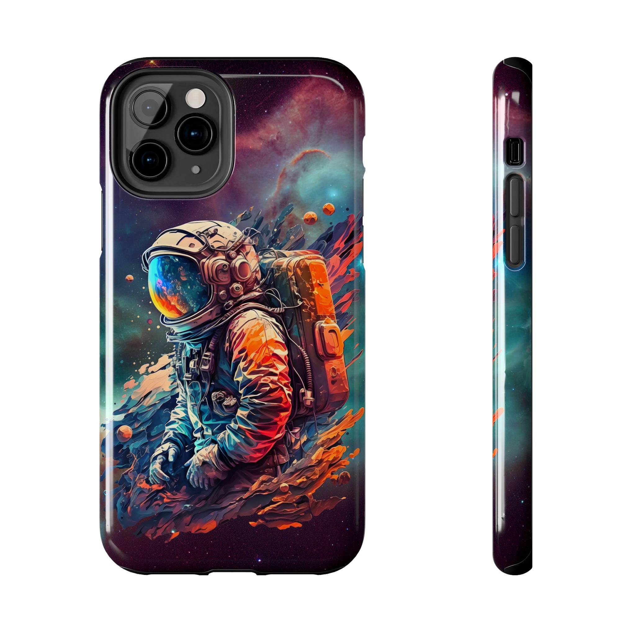 Blast Off to Style: Explore the Cosmos with This Glowing Astronaut Case | Tough Phone Cases