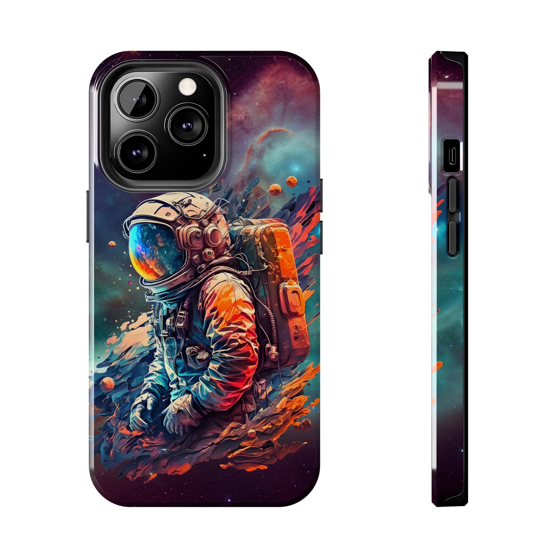 Blast Off to Style: Explore the Cosmos with This Glowing Astronaut Case | Tough Phone Cases