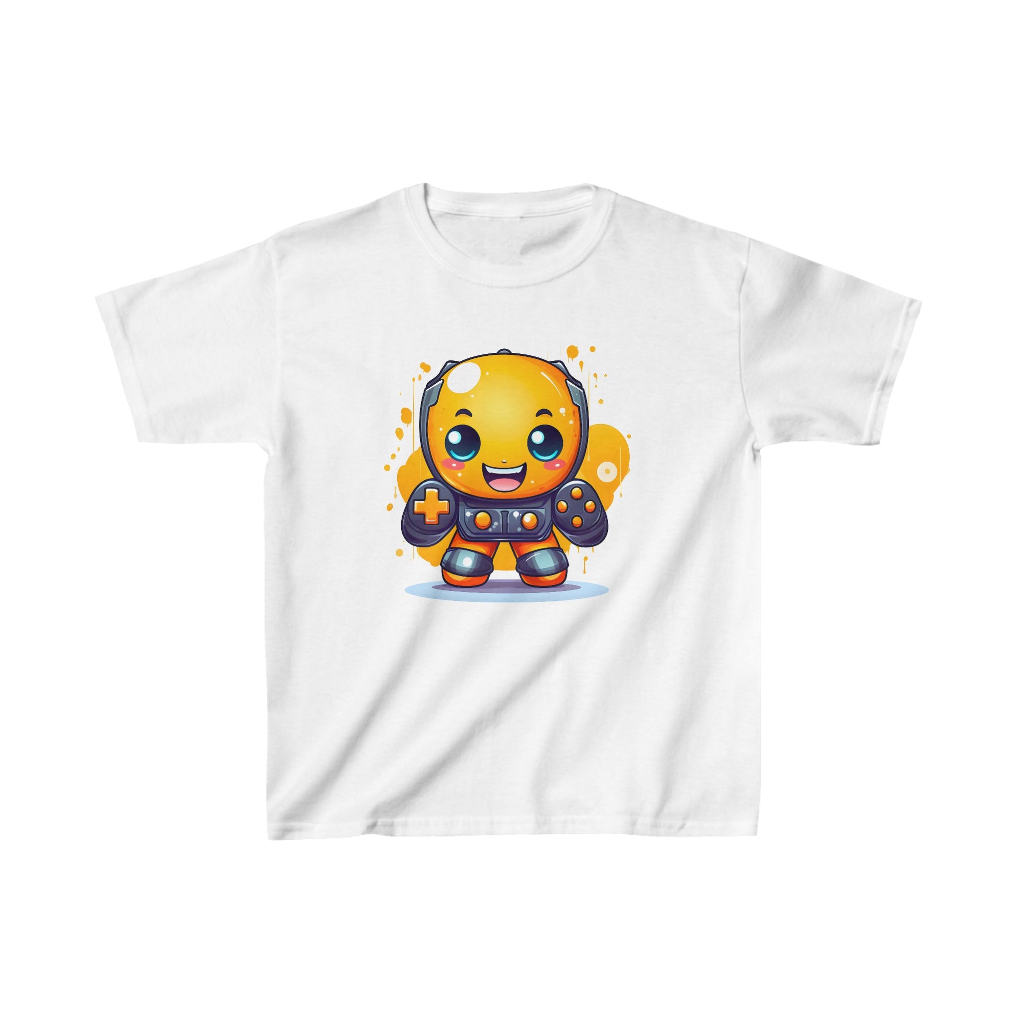 Spreading Sunshine: Happy Character Tee - Share the Joy! Kids Heavy Cotton™ Tee