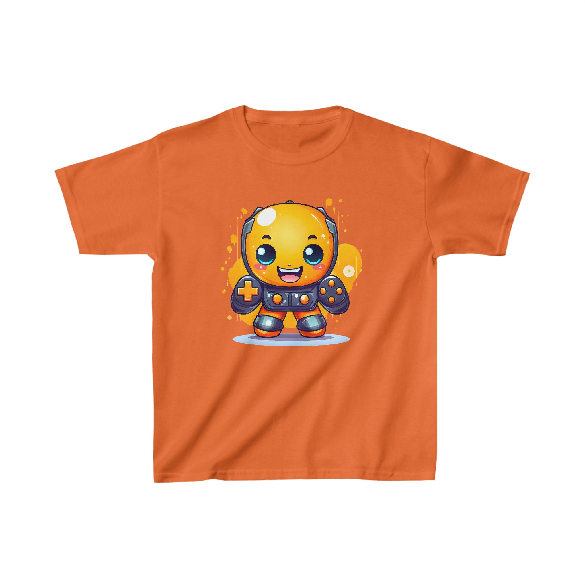 Spreading Sunshine: Happy Character Tee - Share the Joy! Kids Heavy Cotton™ Tee