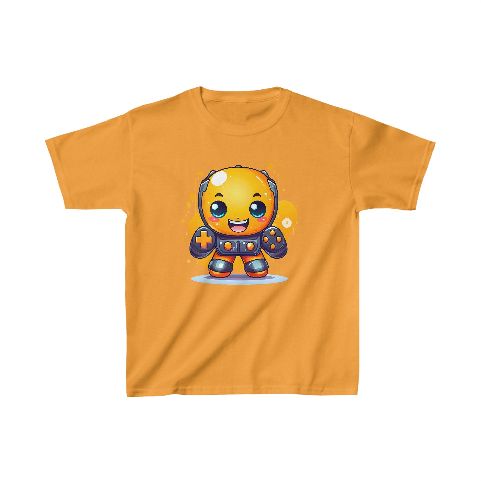 Spreading Sunshine: Happy Character Tee - Share the Joy! Kids Heavy Cotton™ Tee