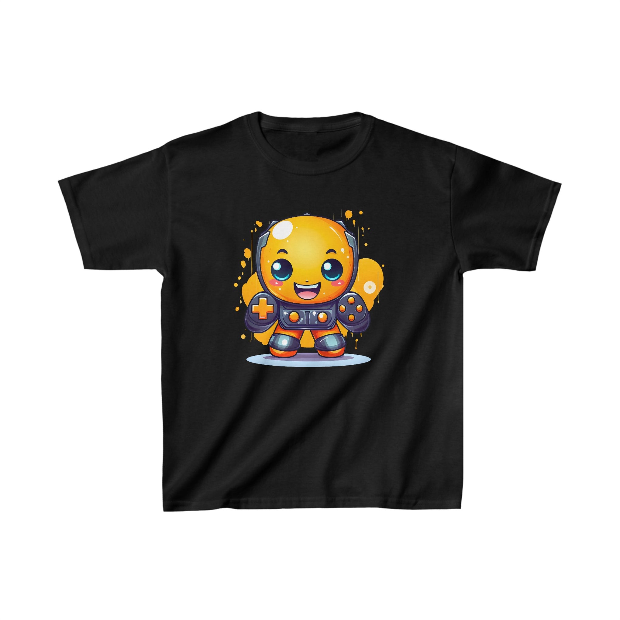 Spreading Sunshine: Happy Character Tee - Share the Joy! Kids Heavy Cotton™ Tee