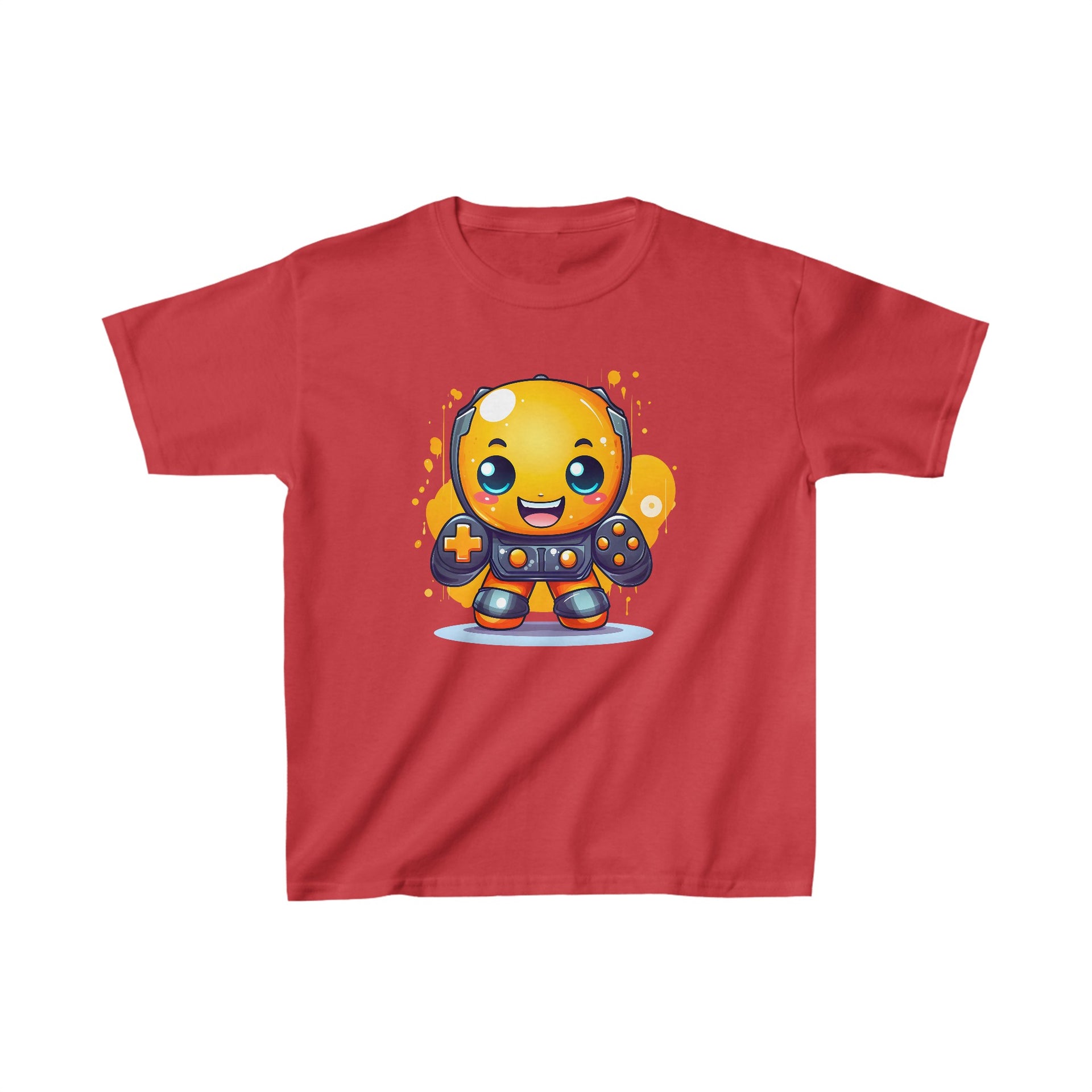 Spreading Sunshine: Happy Character Tee - Share the Joy! Kids Heavy Cotton™ Tee