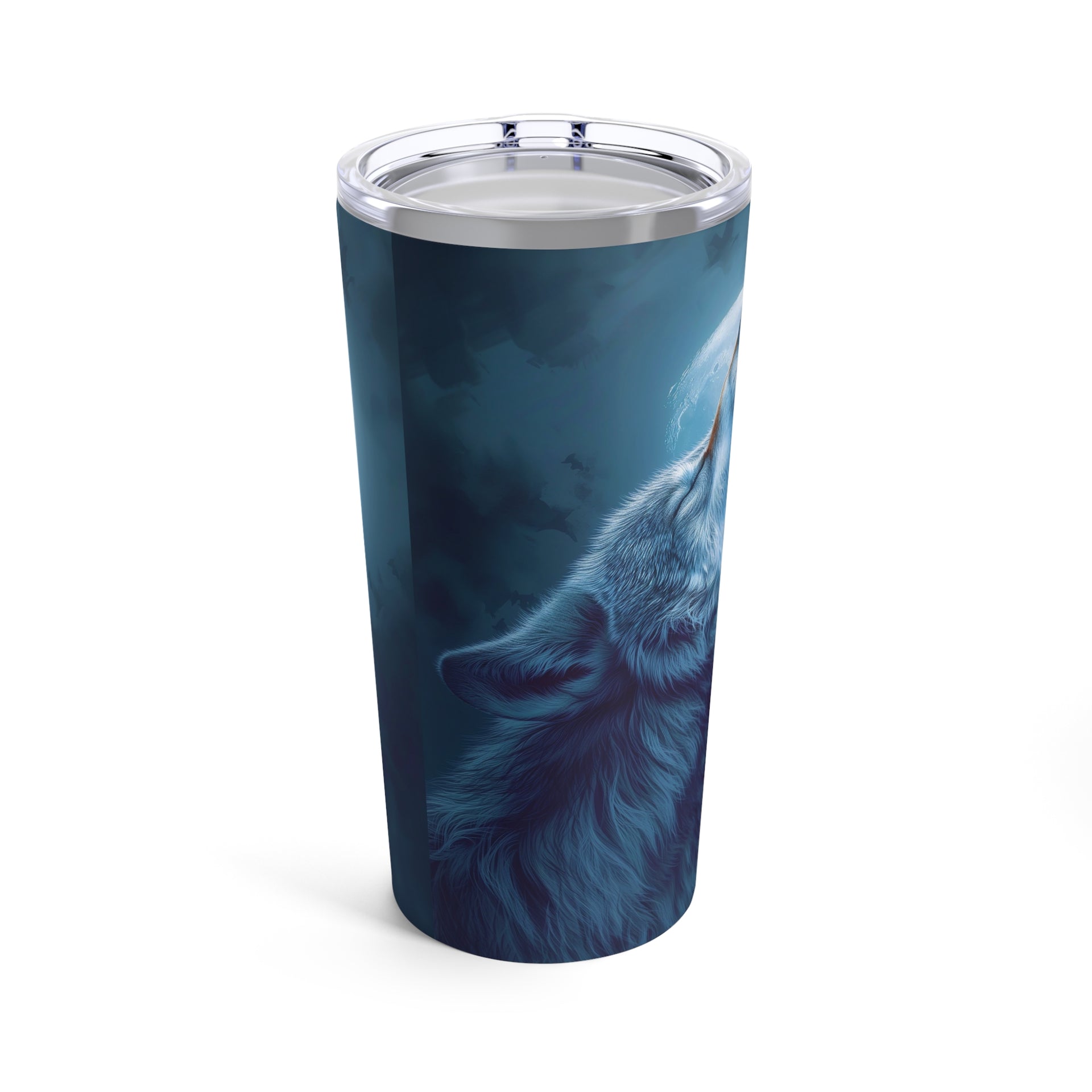 Howl at the Moon in Style: The Wolf's Cry Tumbler 20oz