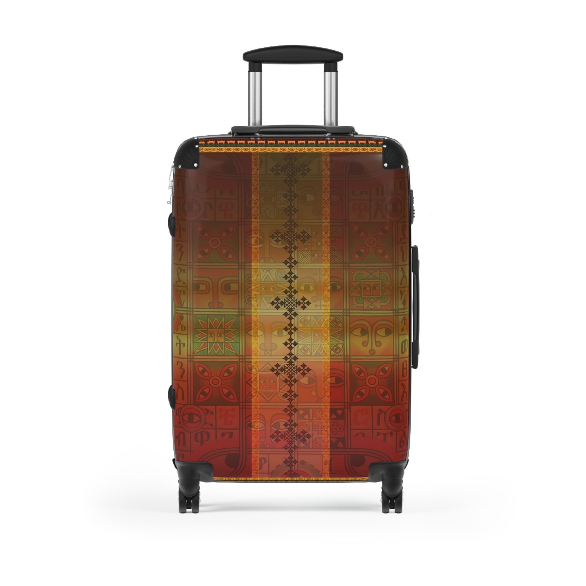 Journey with Tradition: The Ethiopian Tapestry Suitcase