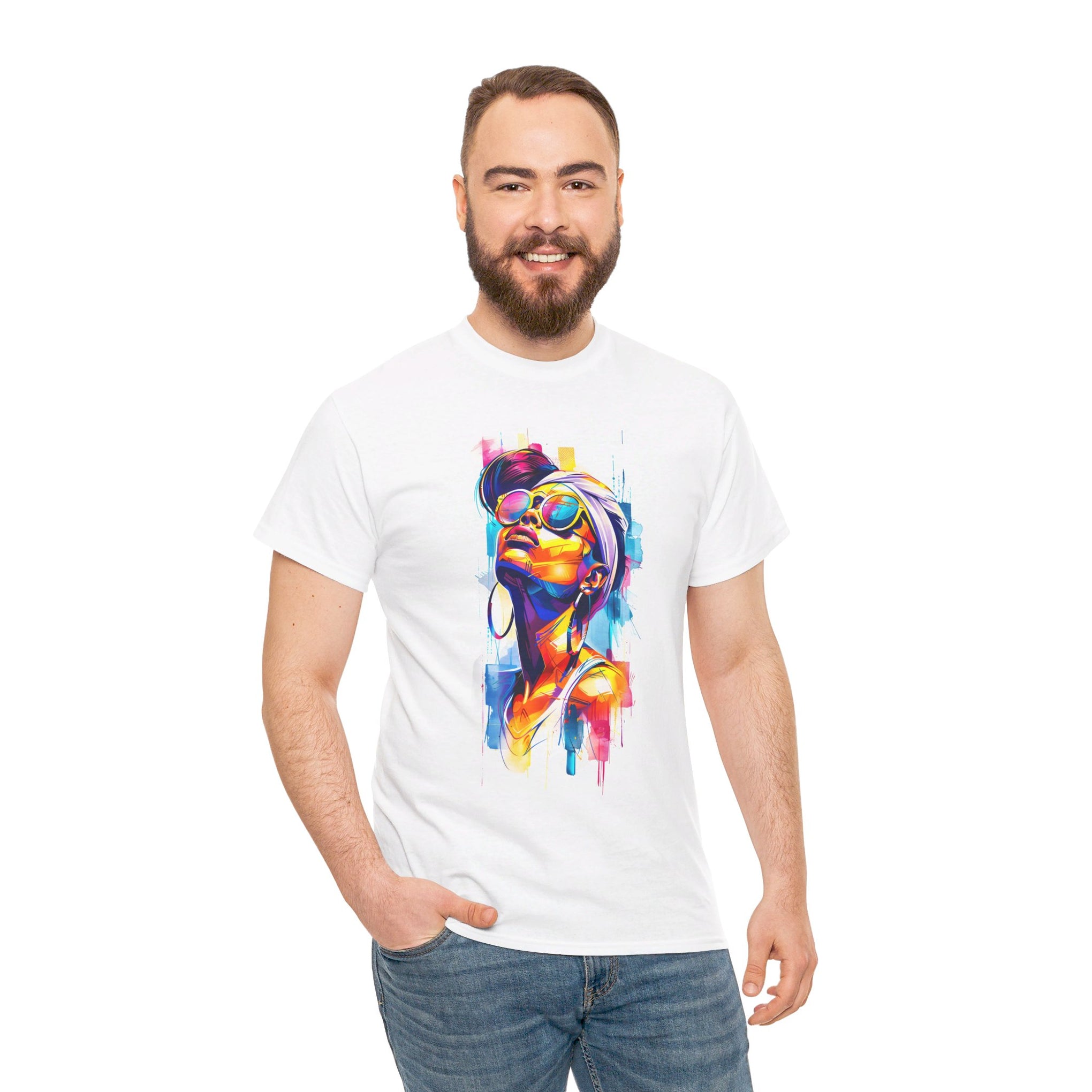 Colorful Headwrap Unisex T-Shirt | Infinite Visibility