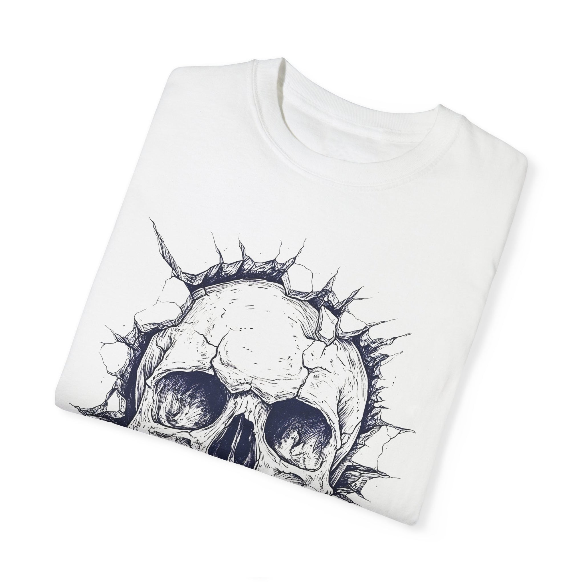 Shatter Your Limits: Unisex Skull Graphic Tee