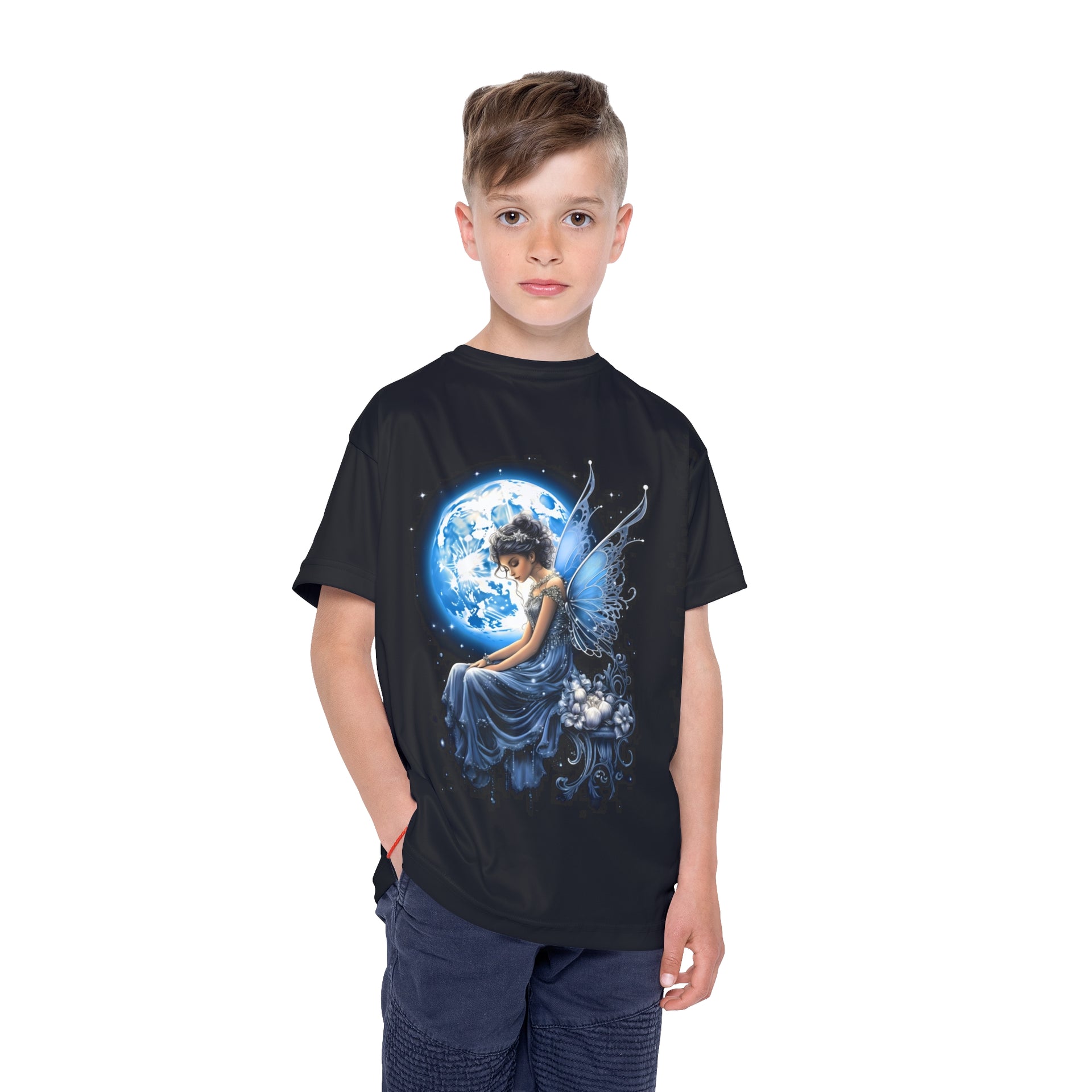 Moon Fairy Dream Kids Sports Jersey (AOP)