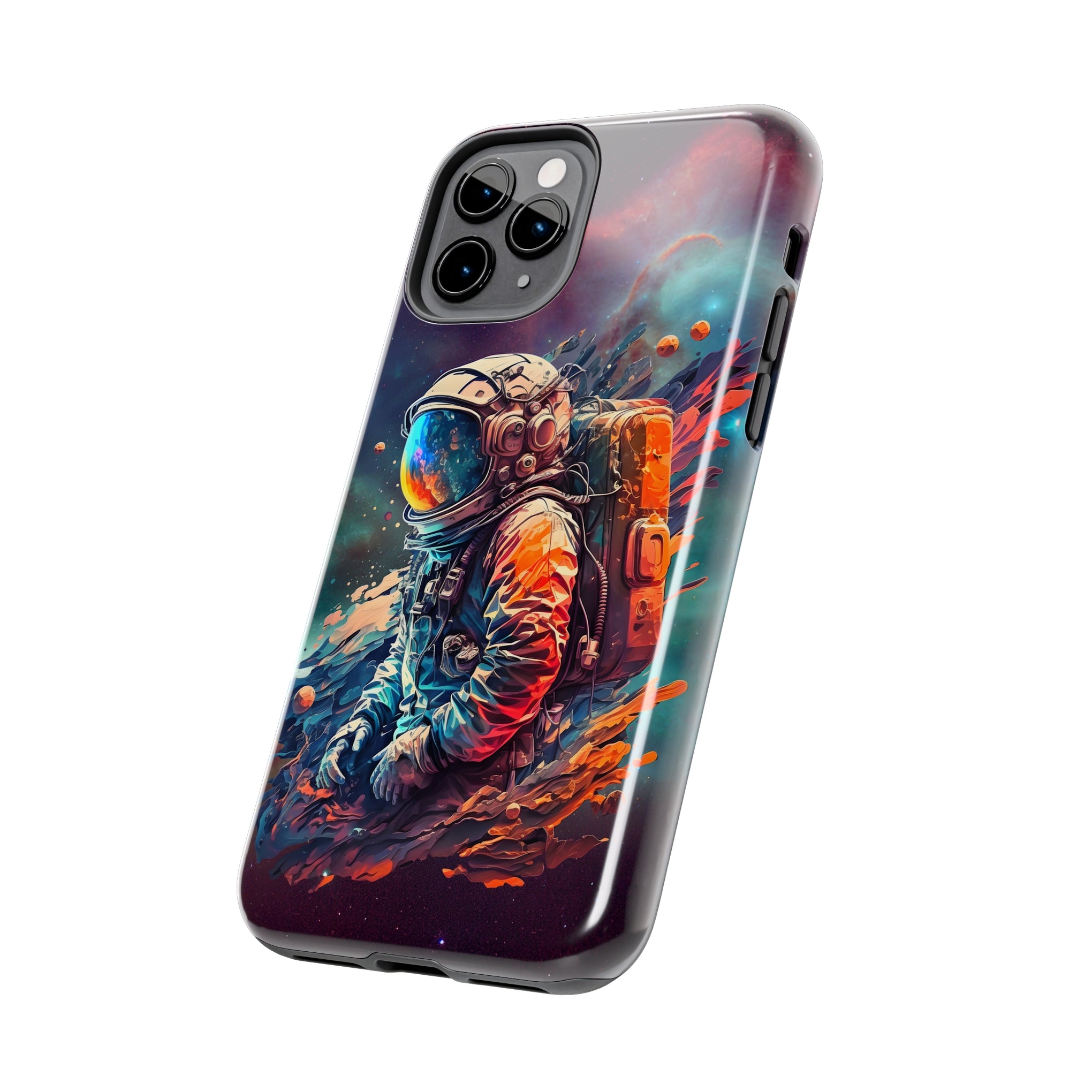 Blast Off to Style: Explore the Cosmos with This Glowing Astronaut Case | Tough Phone Cases