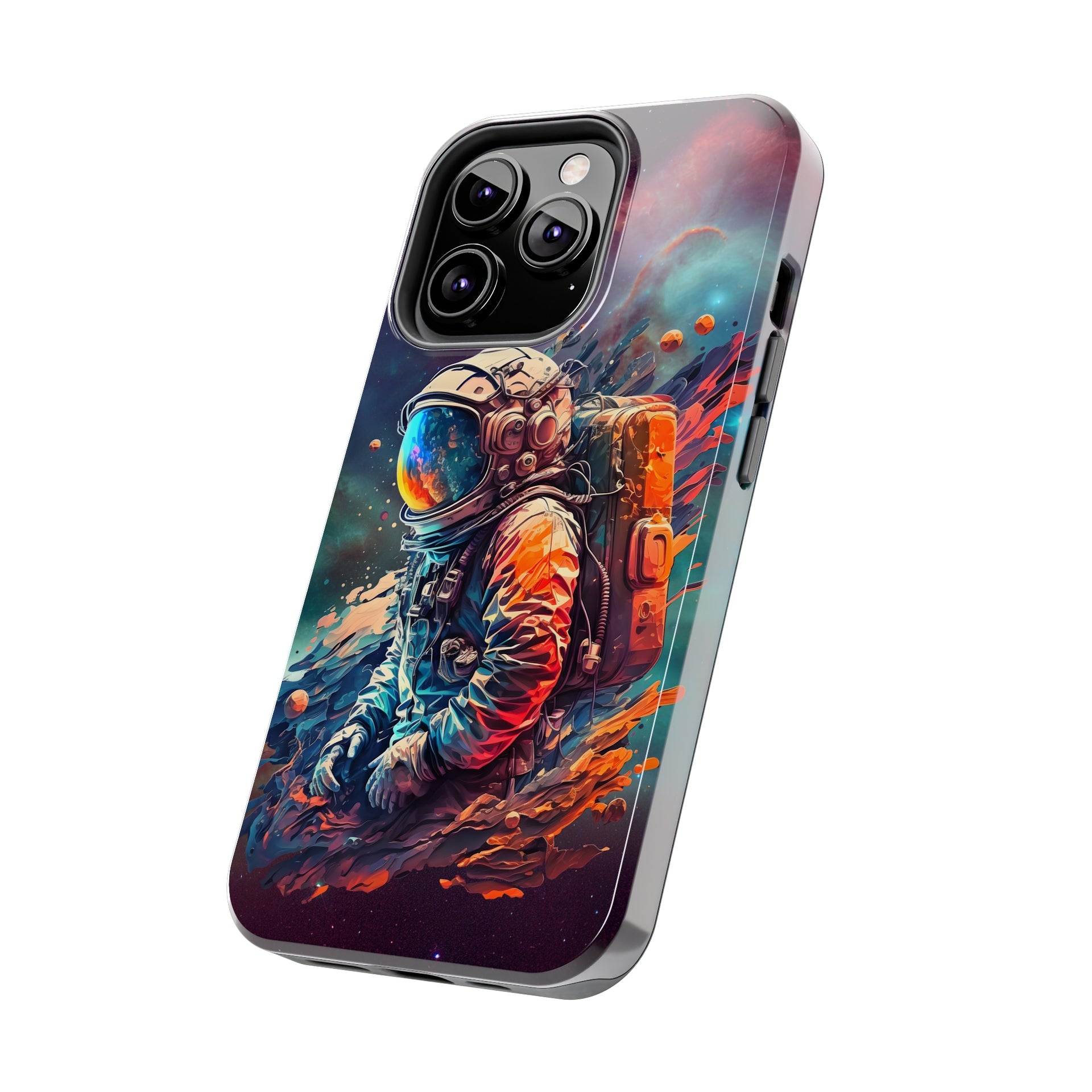 Blast Off to Style: Explore the Cosmos with This Glowing Astronaut Case | Tough Phone Cases