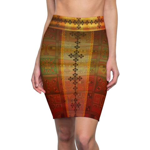 A Statement in Every Step: The Ethiopian Tapestry Skirt