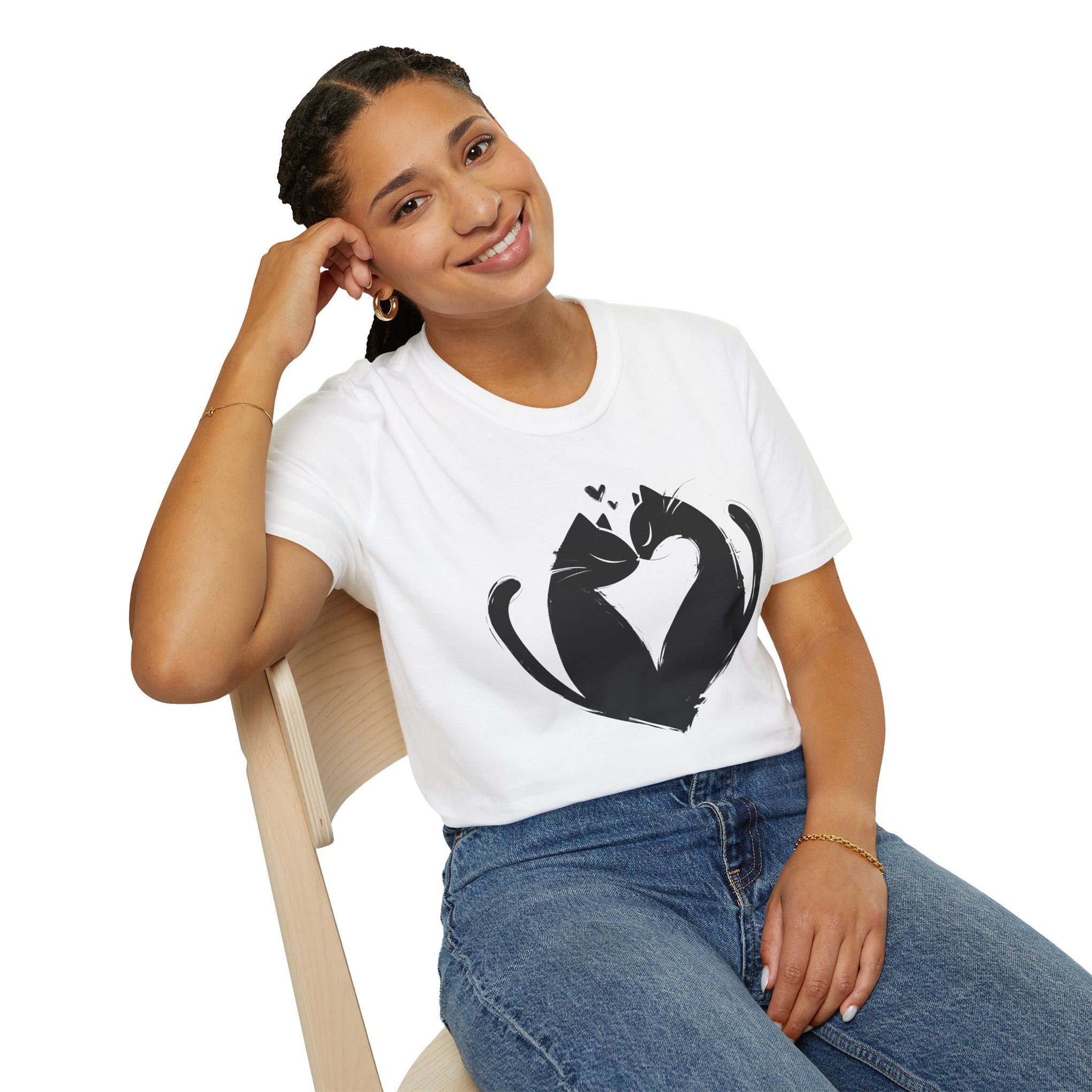 Purrfect Love T-Shirt - Valentine's Day Gift - Infinite Visibility