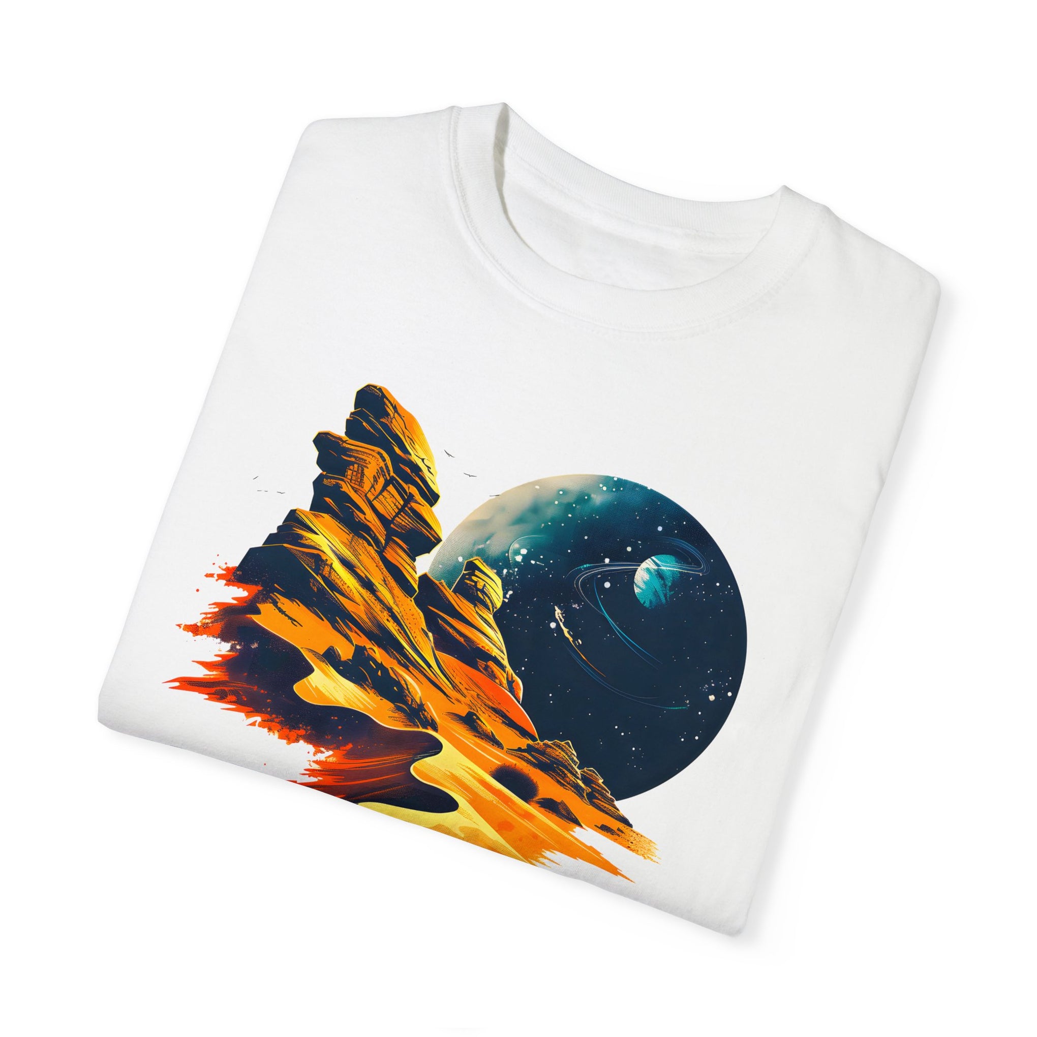 Journey Across the Vast Known and Unknown Universes Unisex Garment-Dyed T-shirt