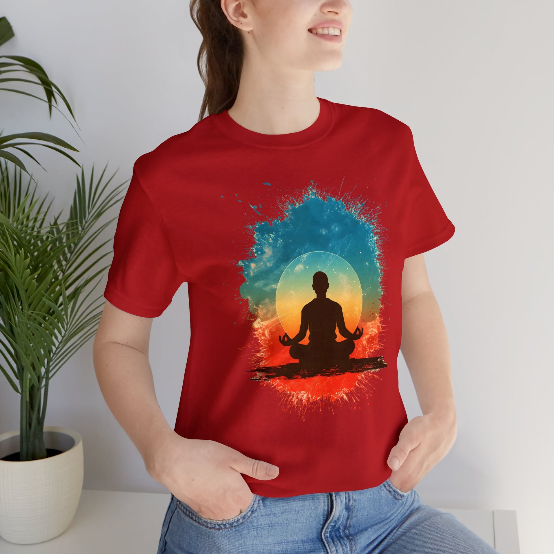 Find Inner Peace: Chant Your Way to Reset & Recharge with This Jersey Tee | Unisex Jersey Short Sleeve Tee