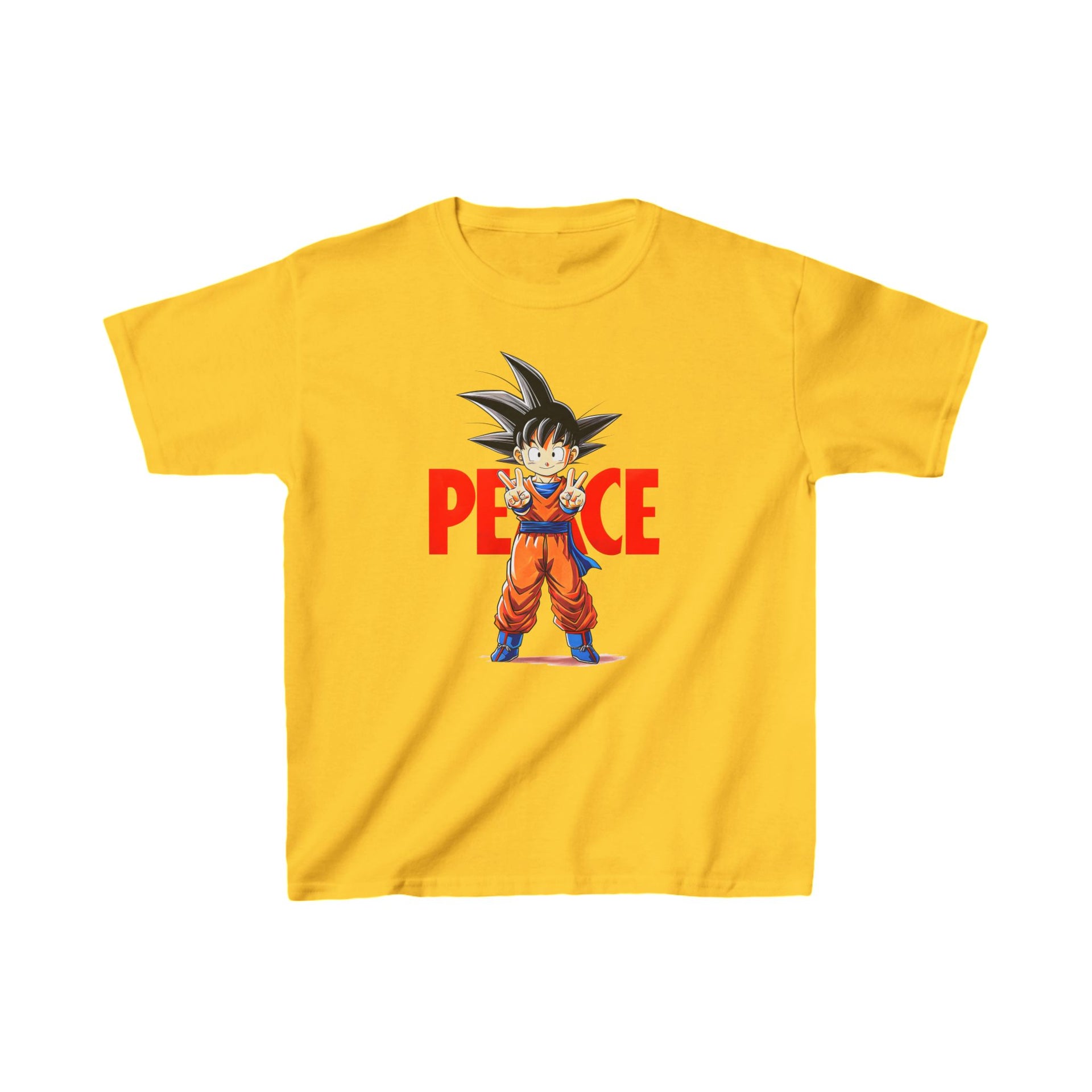 Goku Peace Kids T-Shirt | Infinite Visibility