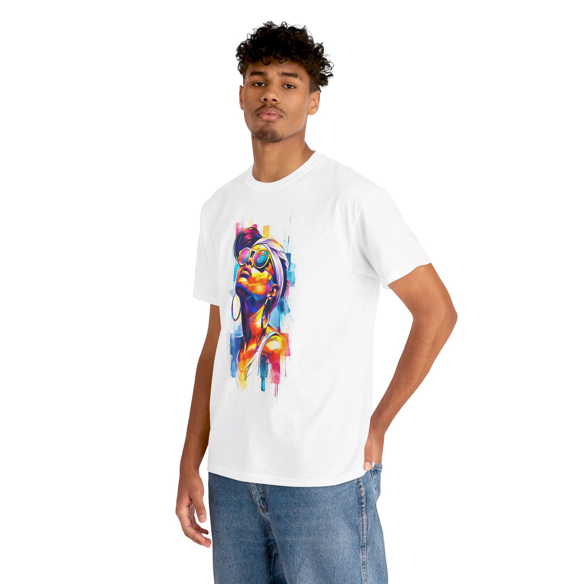 Colorful Headwrap Unisex T-Shirt | Infinite Visibility