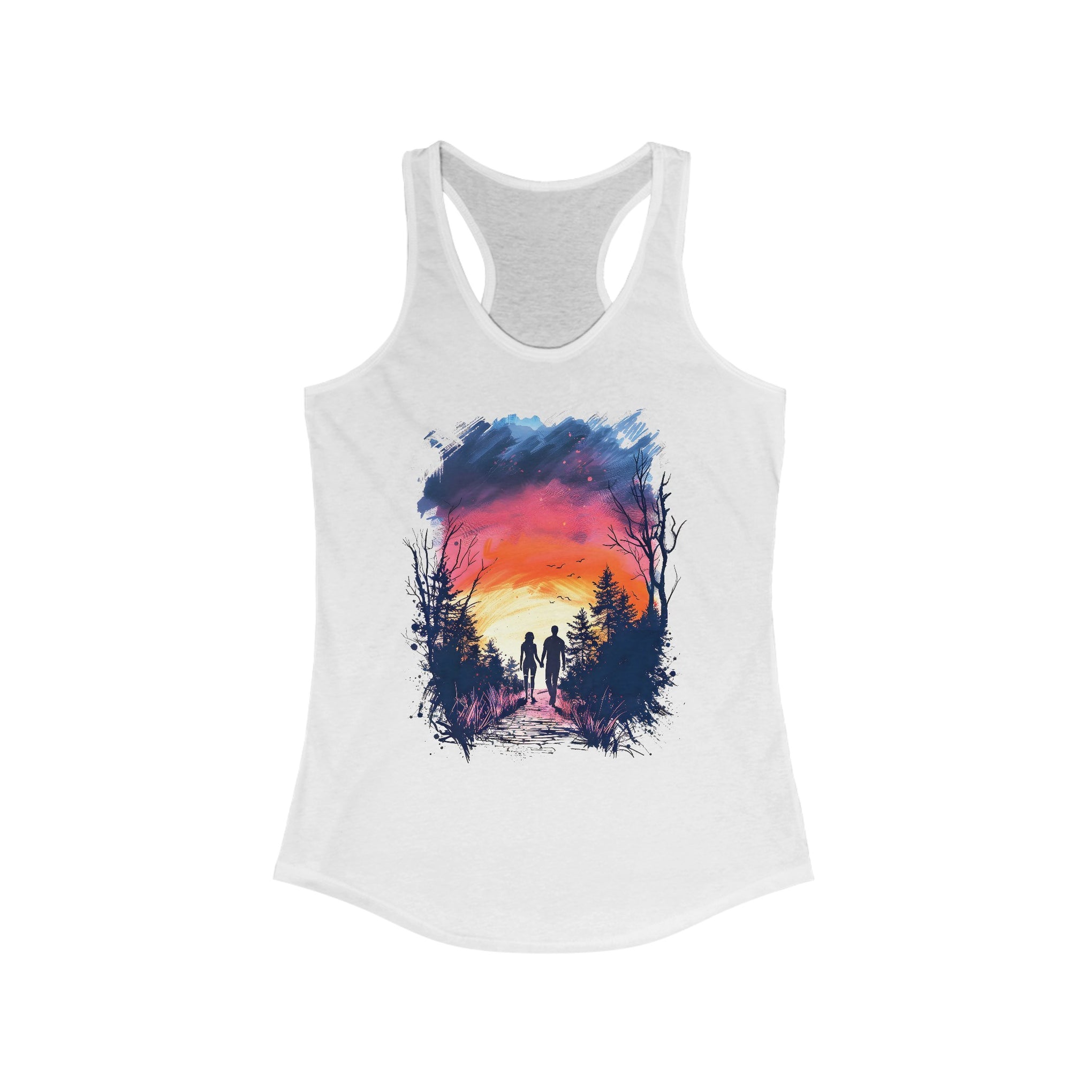 Sunset Stroll Racerback Tank | Infinite Visibility