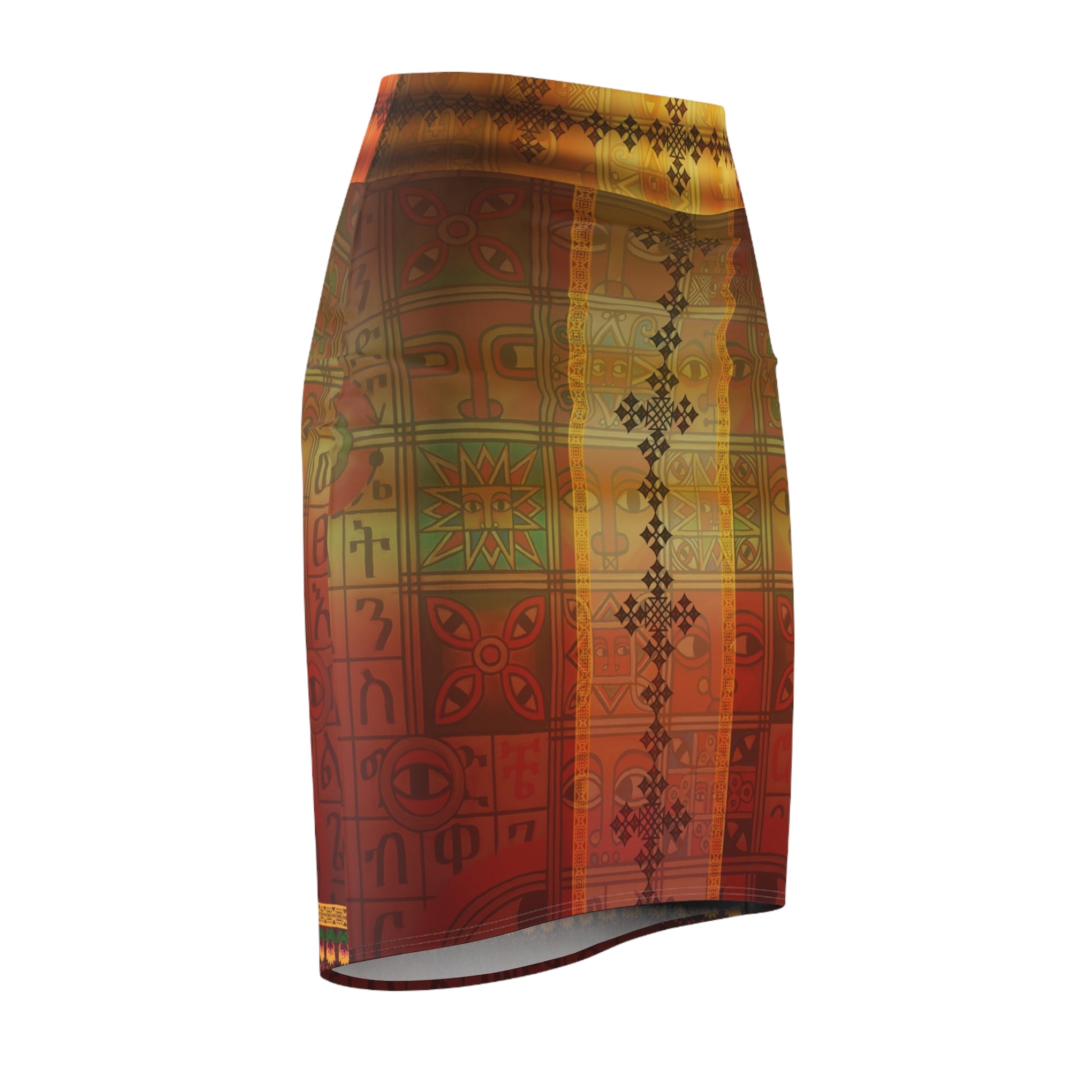 A Statement in Every Step: The Ethiopian Tapestry Skirt