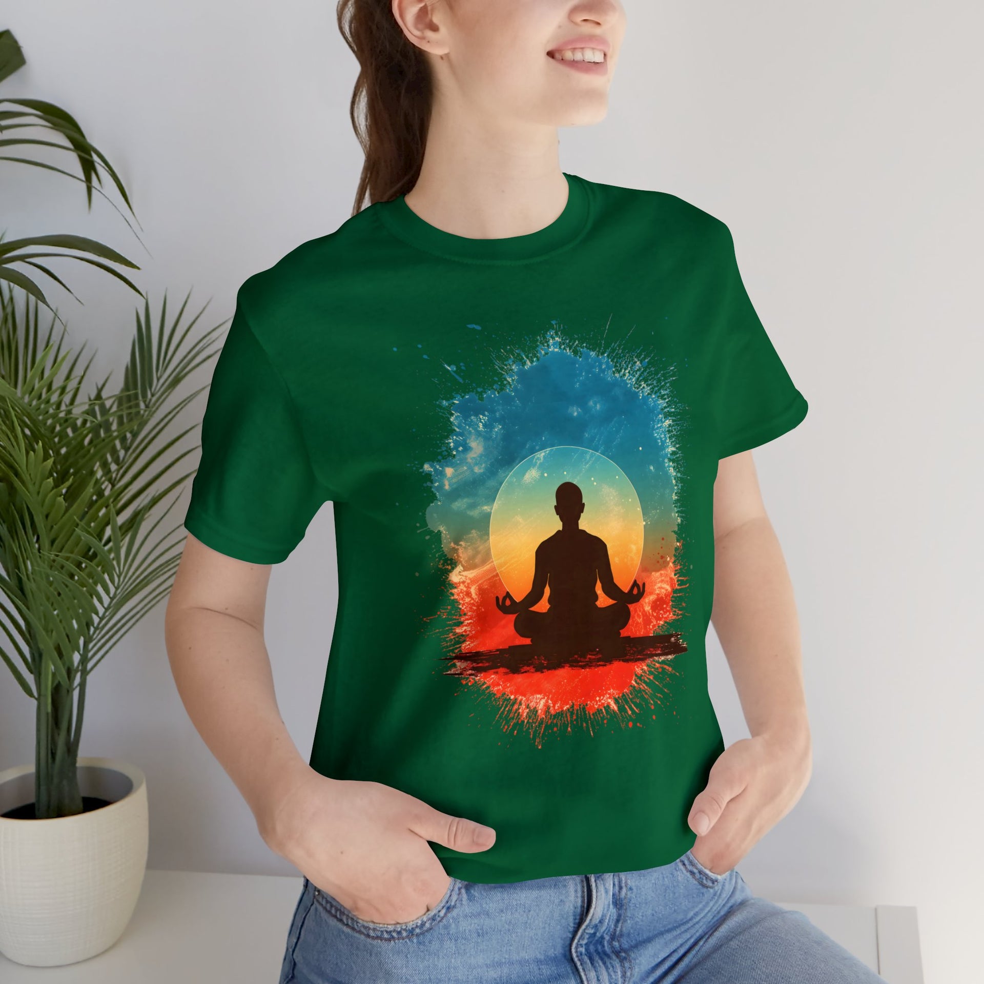 Find Inner Peace: Chant Your Way to Reset & Recharge with This Jersey Tee | Unisex Jersey Short Sleeve Tee