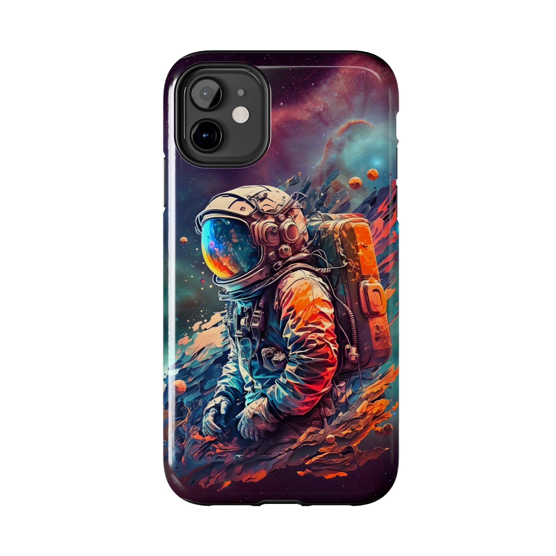 Blast Off to Style: Explore the Cosmos with This Glowing Astronaut Case | Tough Phone Cases