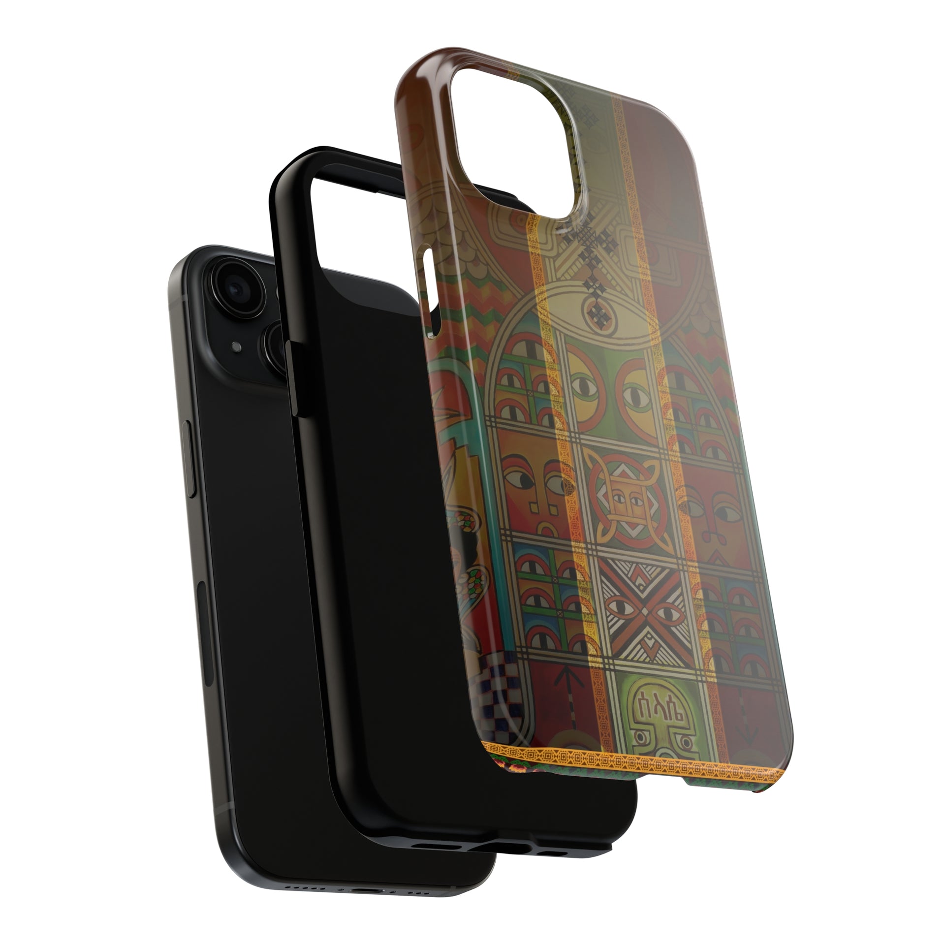 Ethiopian Orthodox Tewahedo Church Painting: Phone Case Edition