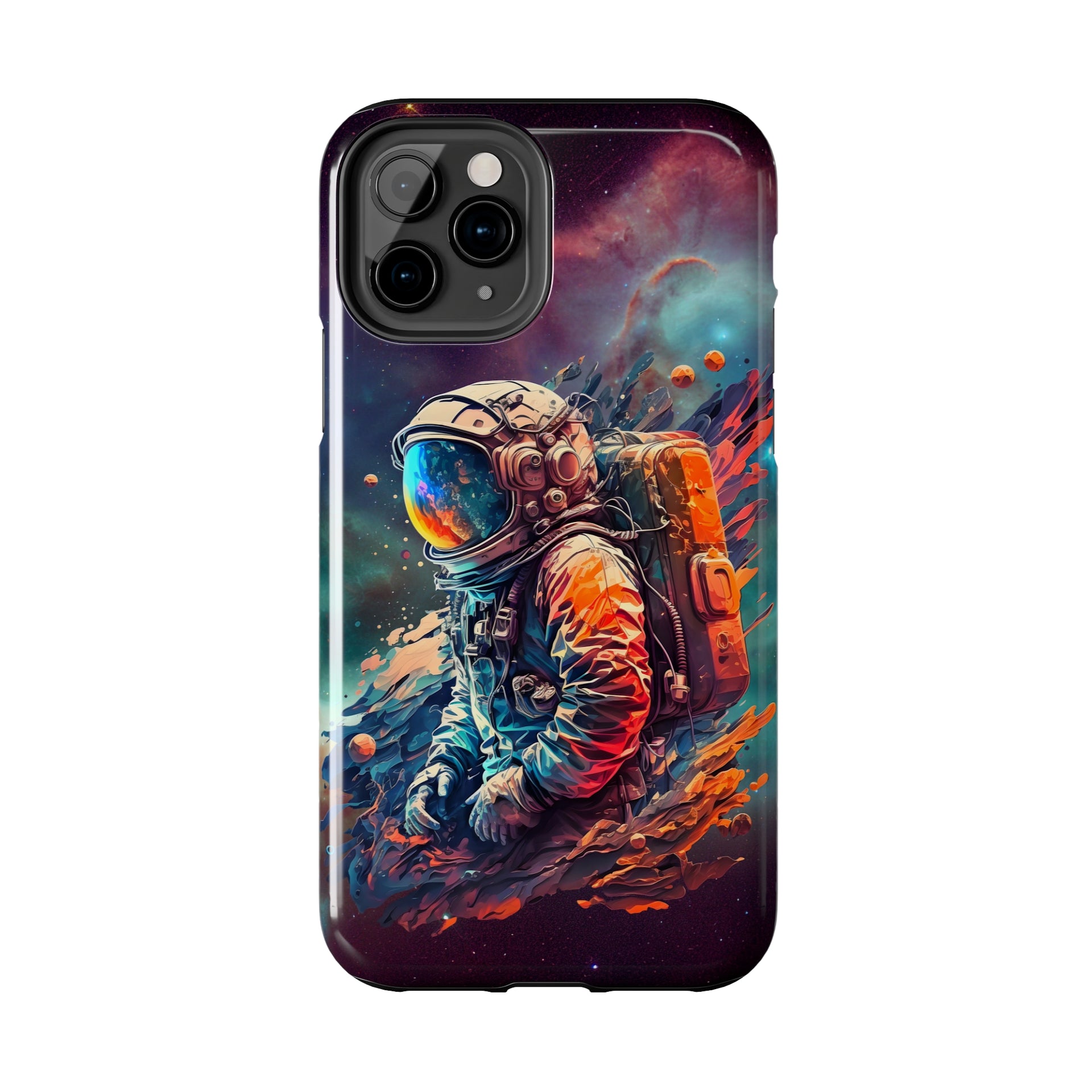 Blast Off to Style: Explore the Cosmos with This Glowing Astronaut Case | Tough Phone Cases