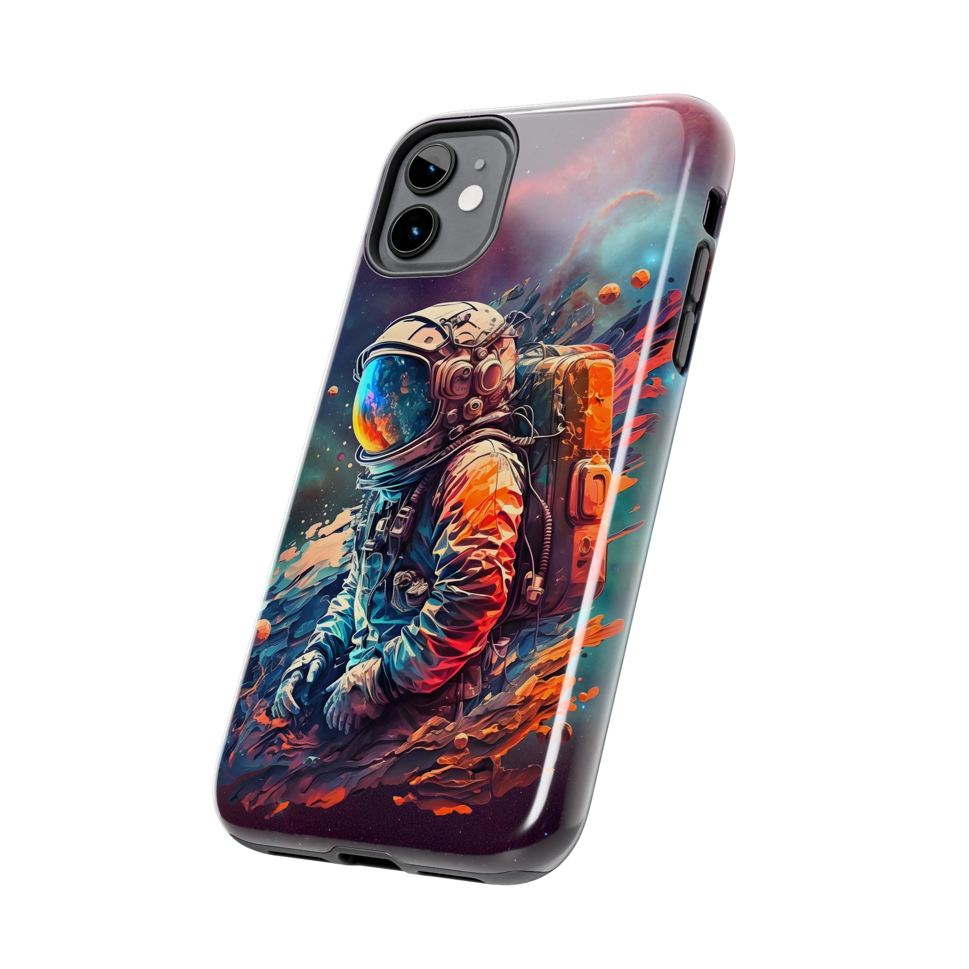 Blast Off to Style: Explore the Cosmos with This Glowing Astronaut Case | Tough Phone Cases