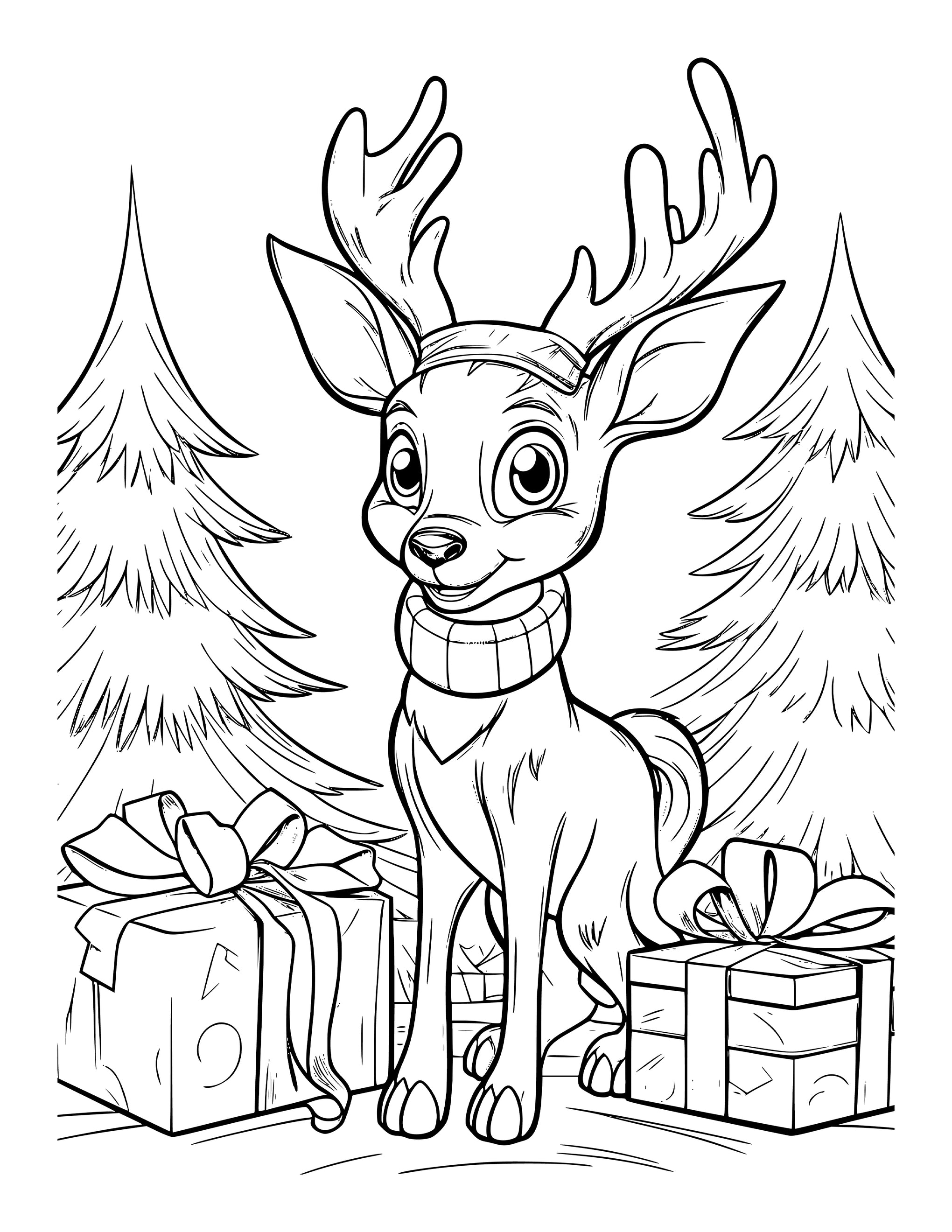 Jingle Joy: A Christmas Wonderland Coloring Book for Kids PDF