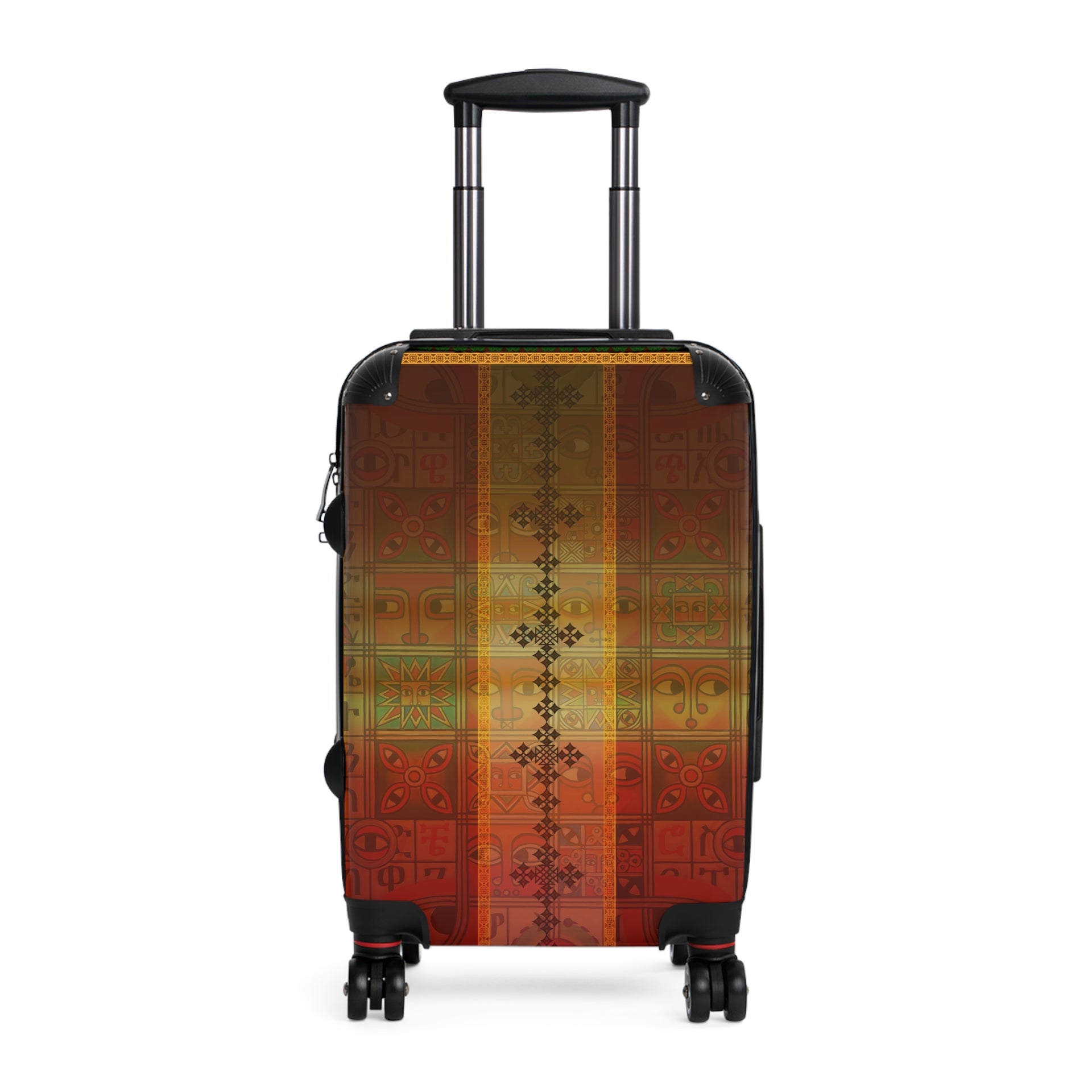 Journey with Tradition: The Ethiopian Tapestry Suitcase