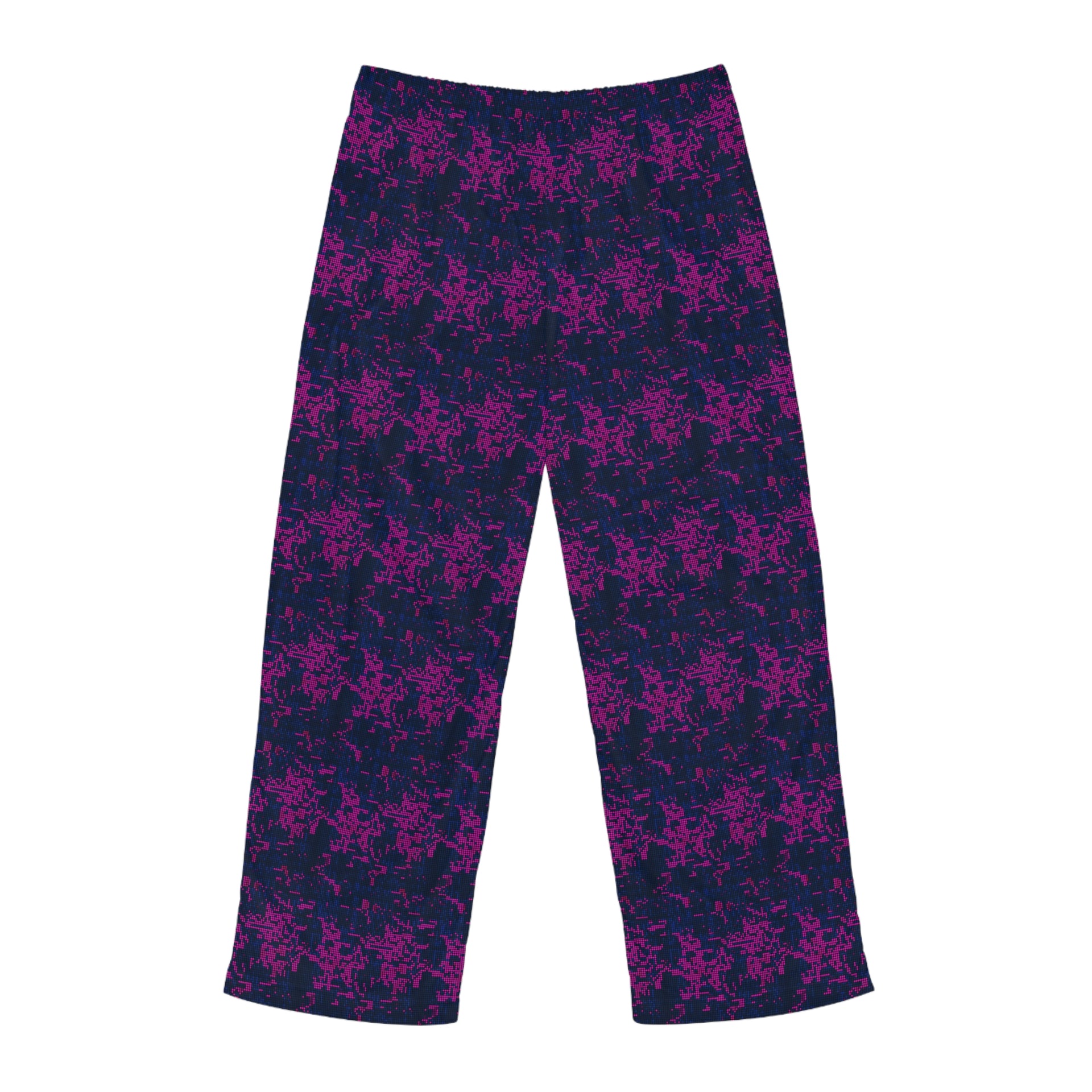 Level Up Your Loungewear: Pixelated Power in Electric PJs | Men's Pajama Pants (AOP)