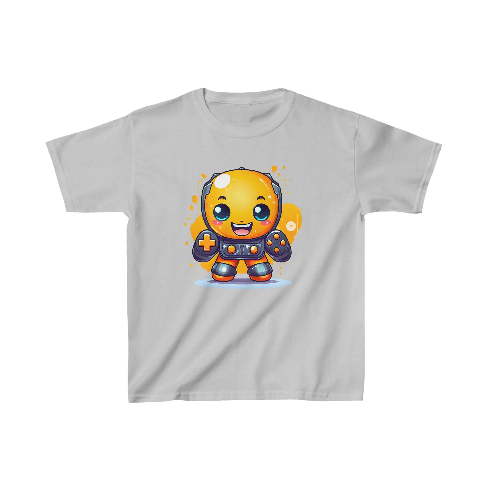 Spreading Sunshine: Happy Character Tee - Share the Joy! Kids Heavy Cotton™ Tee