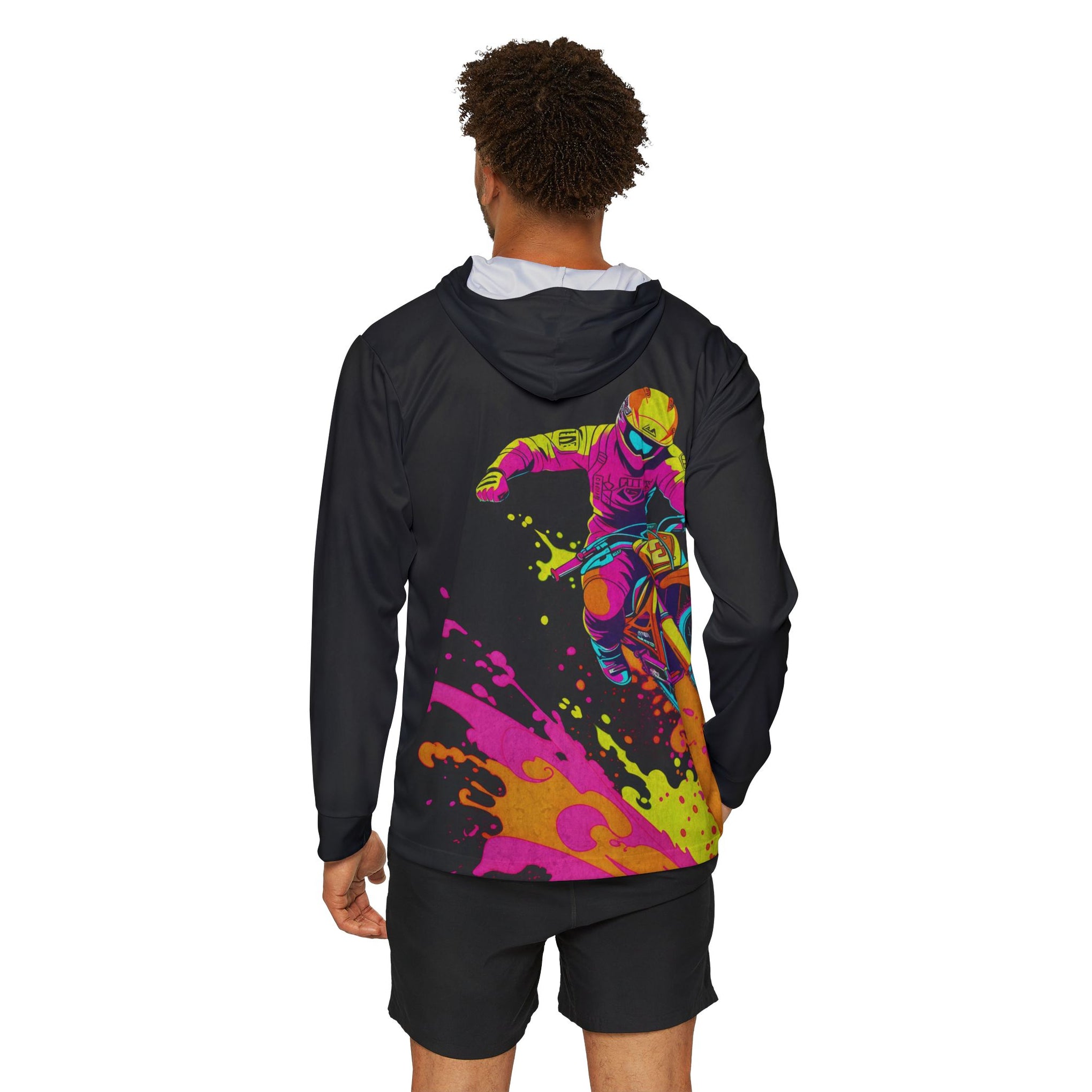 Adrenaline Rush Hoodie - Unleash Your Inner Athlete Men's Sports Warmup Hoodie (AOP)