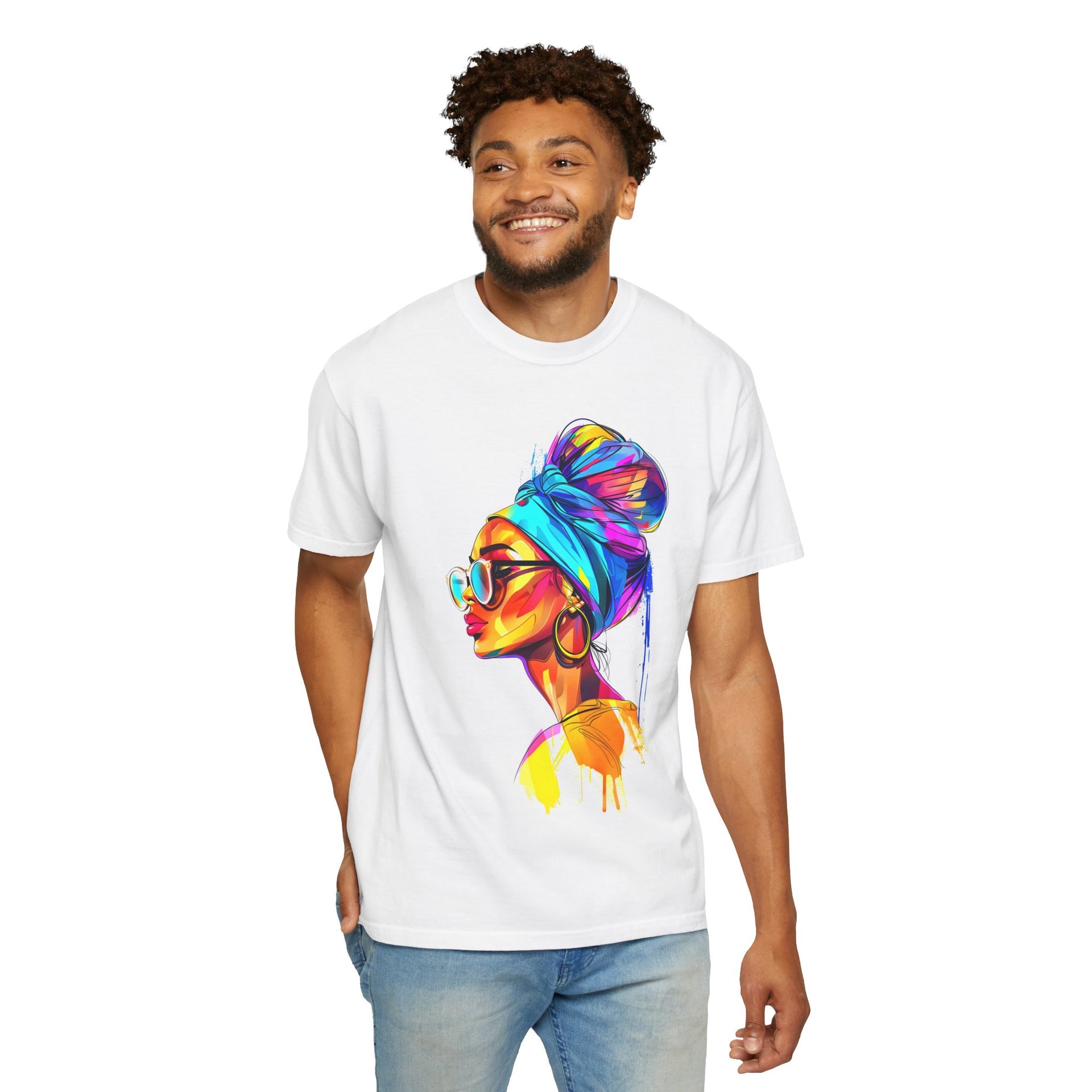 Colorful Headwrap Unisex T-Shirt | Infinite Visibility