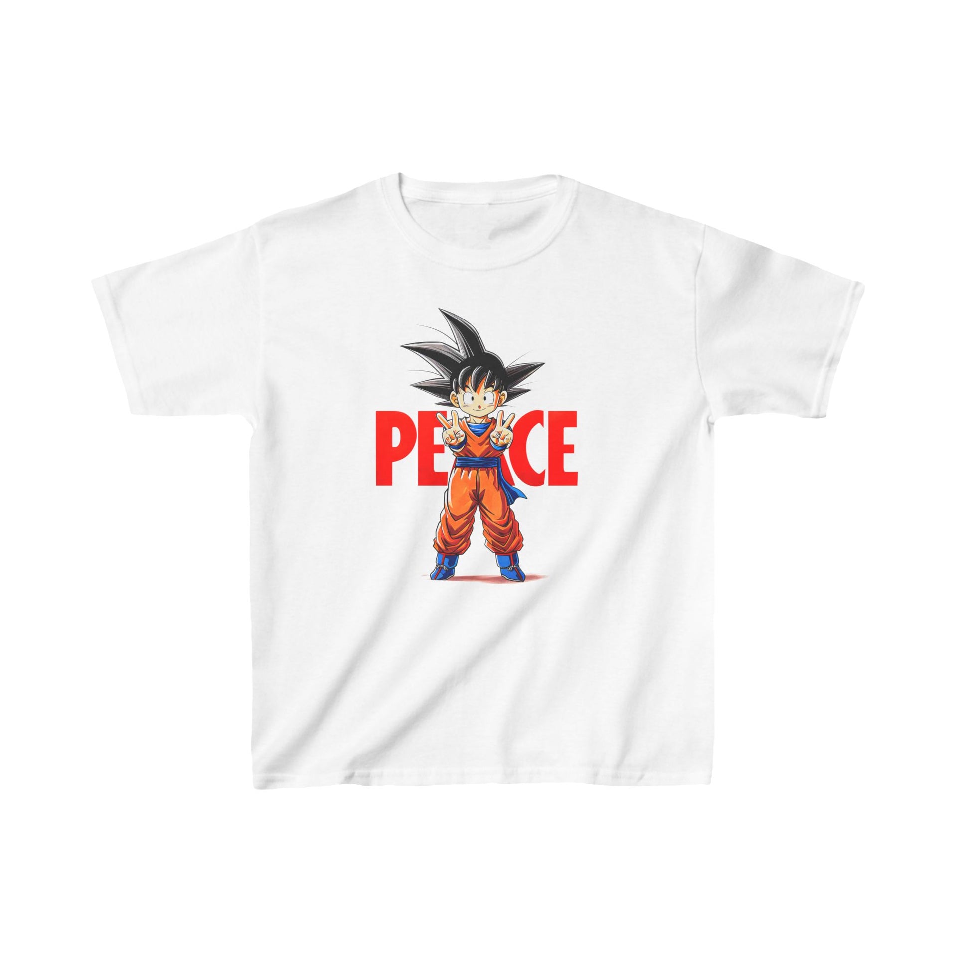 Goku Peace Kids T-Shirt | Infinite Visibility