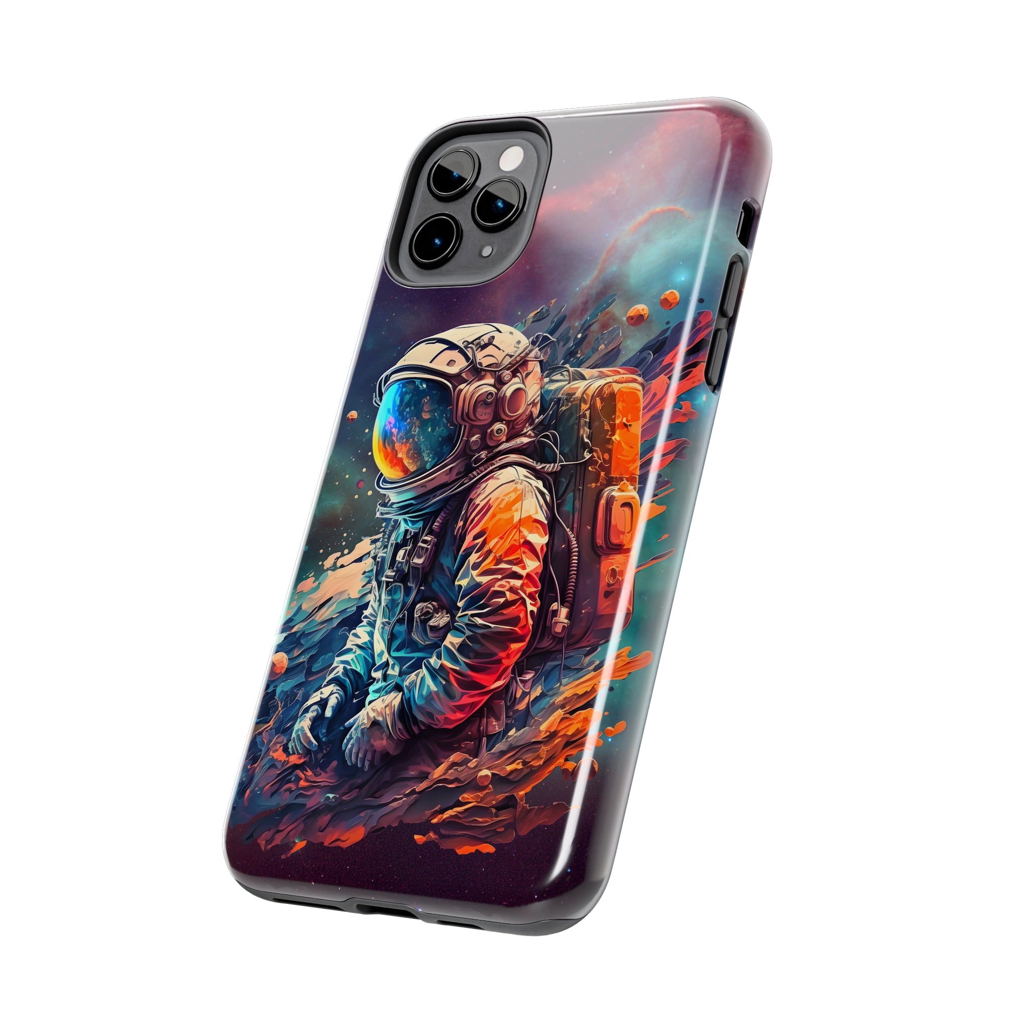 Blast Off to Style: Explore the Cosmos with This Glowing Astronaut Case | Tough Phone Cases