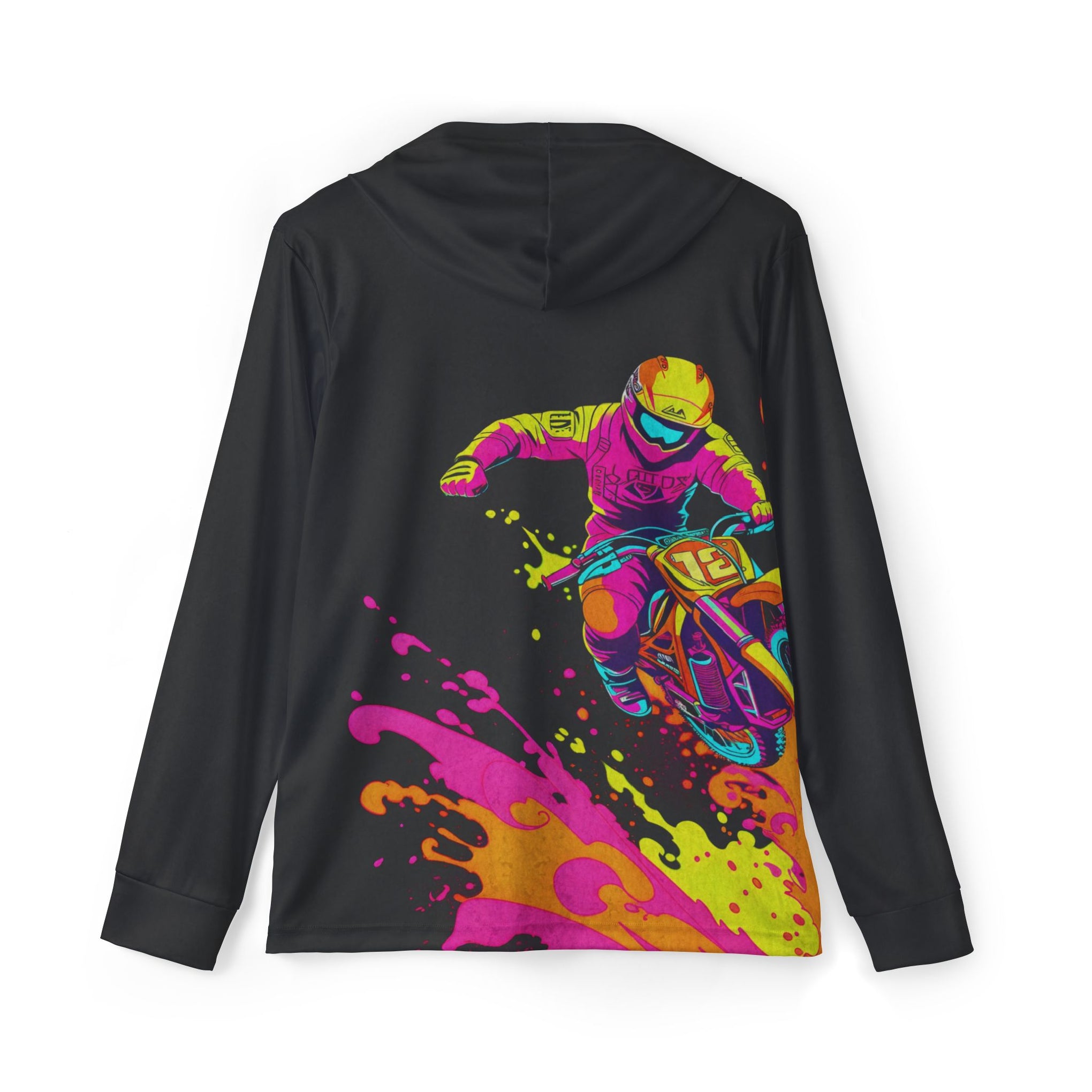 Adrenaline Rush Hoodie - Unleash Your Inner Athlete Men's Sports Warmup Hoodie (AOP)