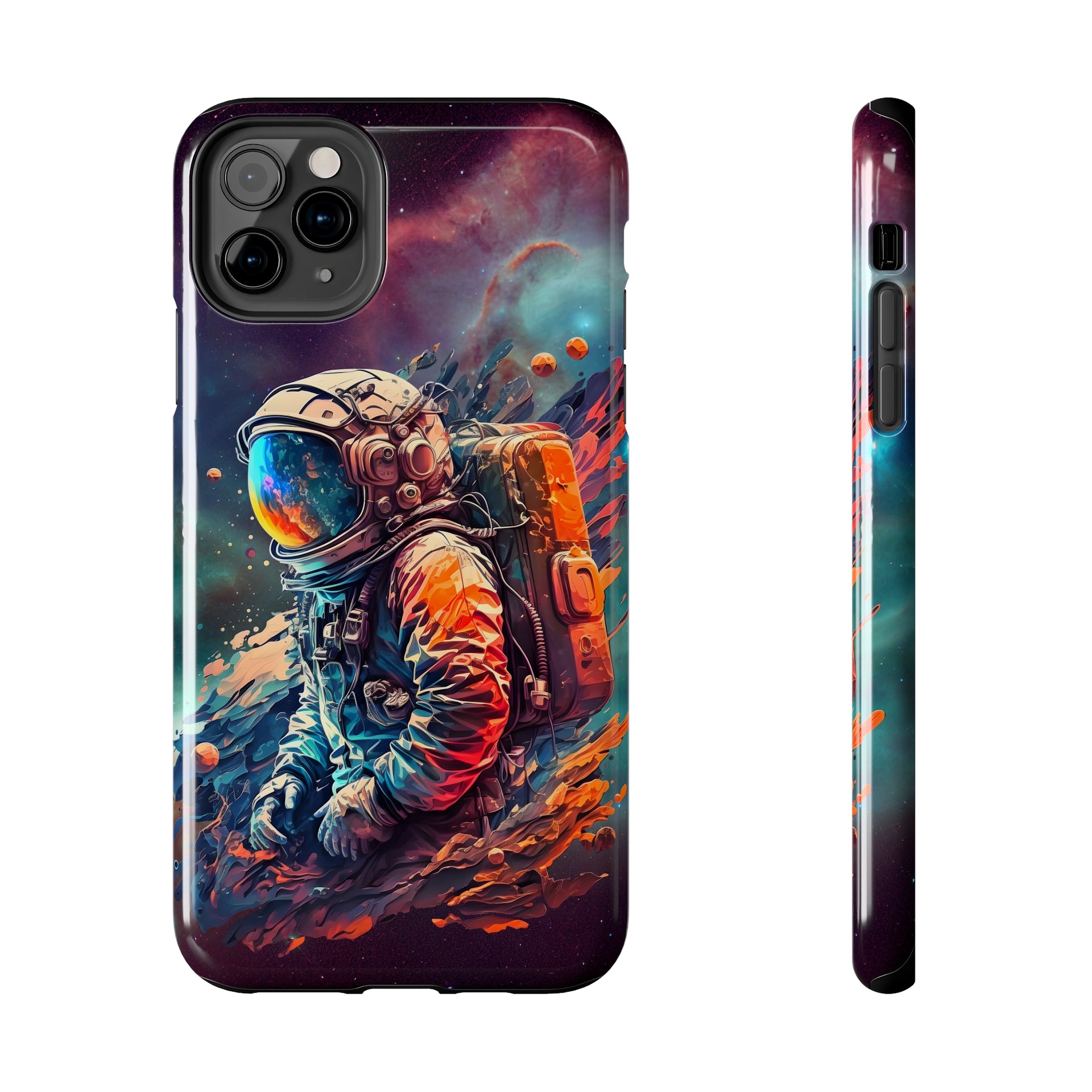 Blast Off to Style: Explore the Cosmos with This Glowing Astronaut Case | Tough Phone Cases