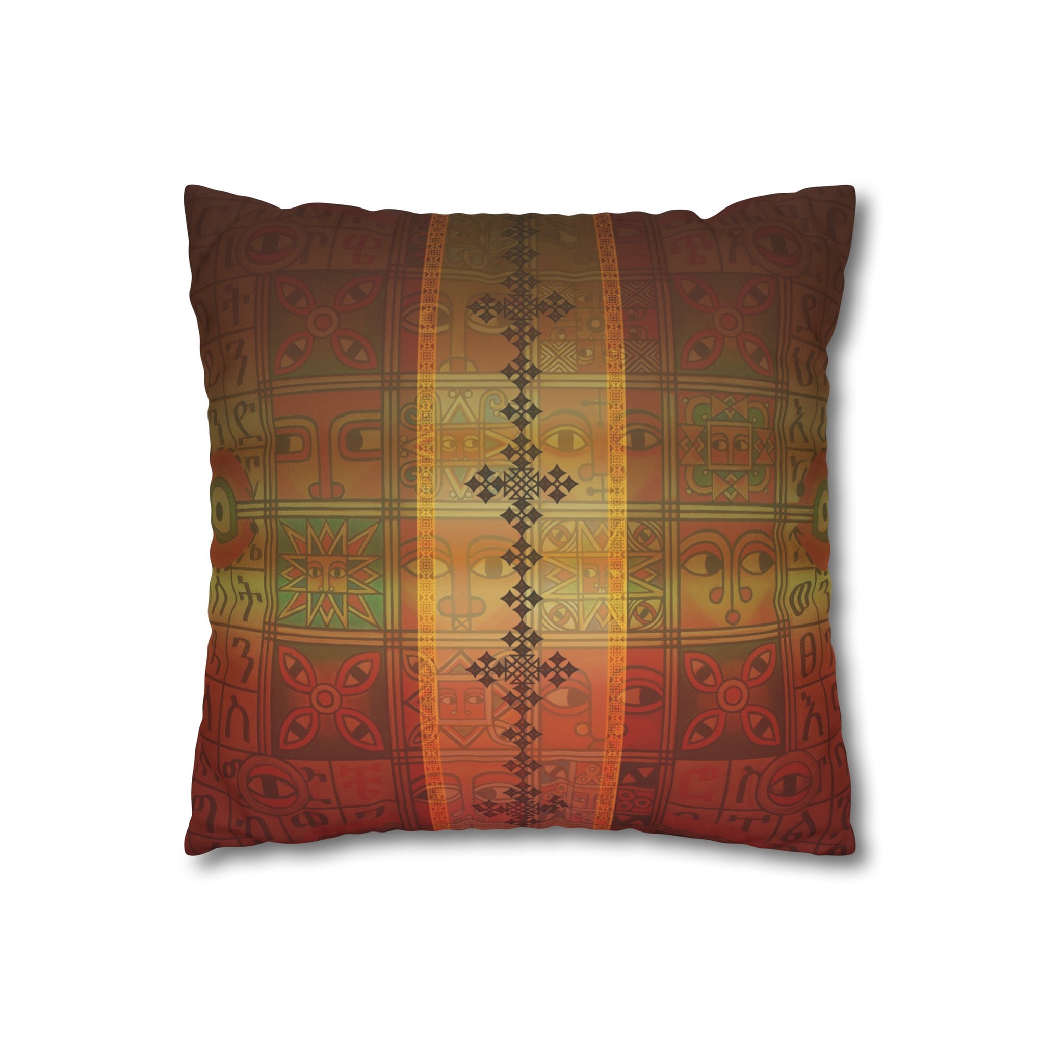 Ethiopian Orthodox Tewahedo Church Painting: Pillowcase Edition