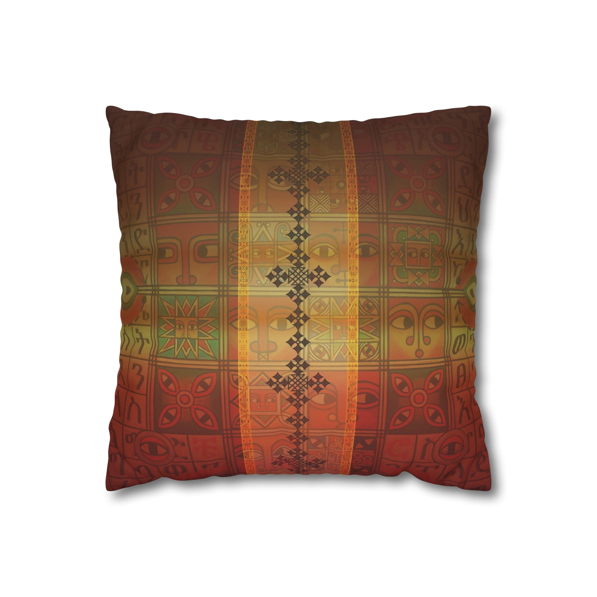 Ethiopian Orthodox Tewahedo Church Painting: Pillowcase Edition