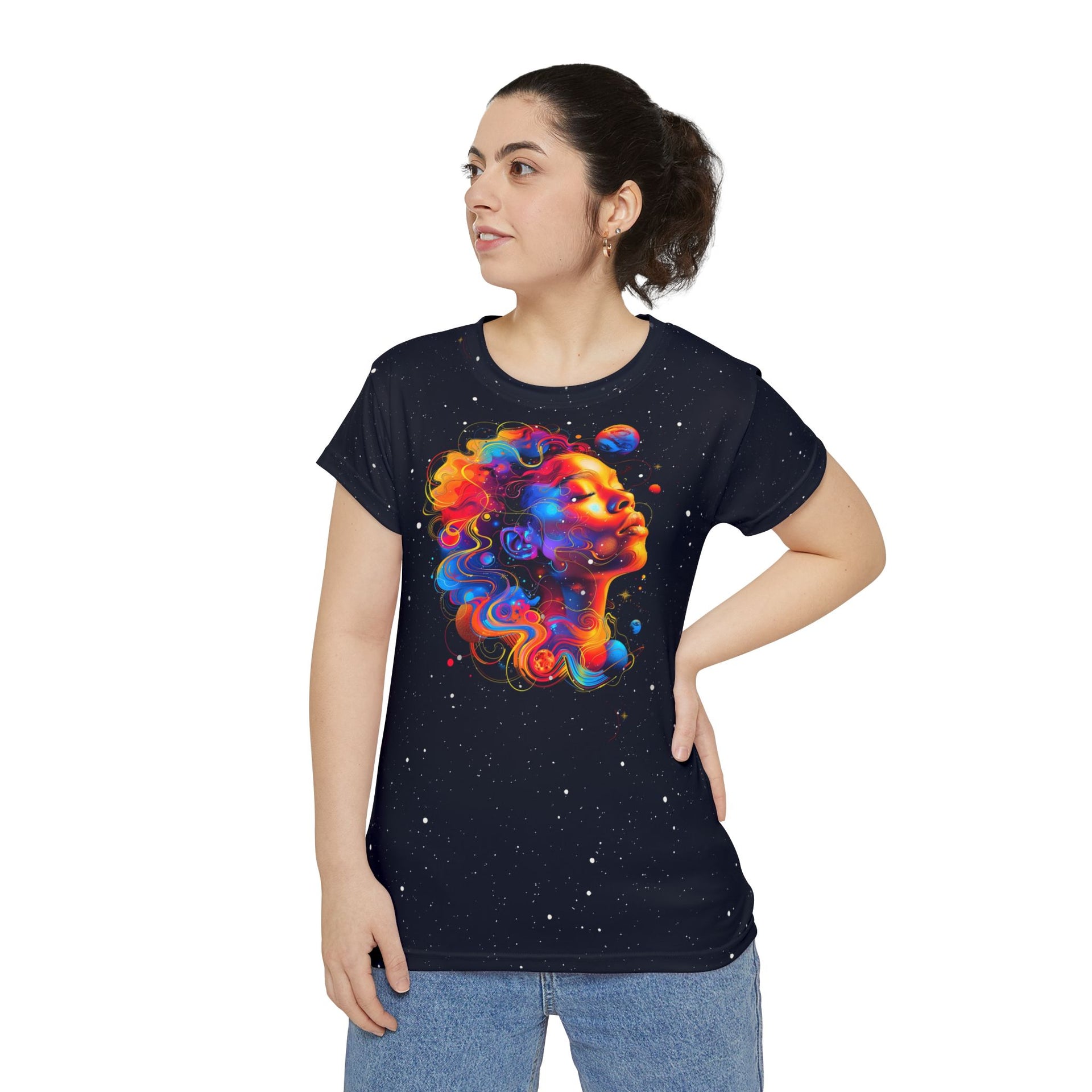 Embrace Your Inner Galaxy by Unveiling Your Inner Cosmos: Cosmic Woman Art