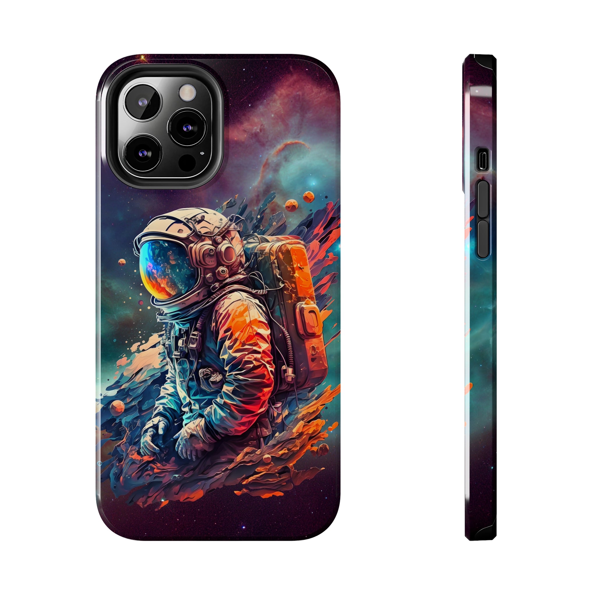 Blast Off to Style: Explore the Cosmos with This Glowing Astronaut Case | Tough Phone Cases