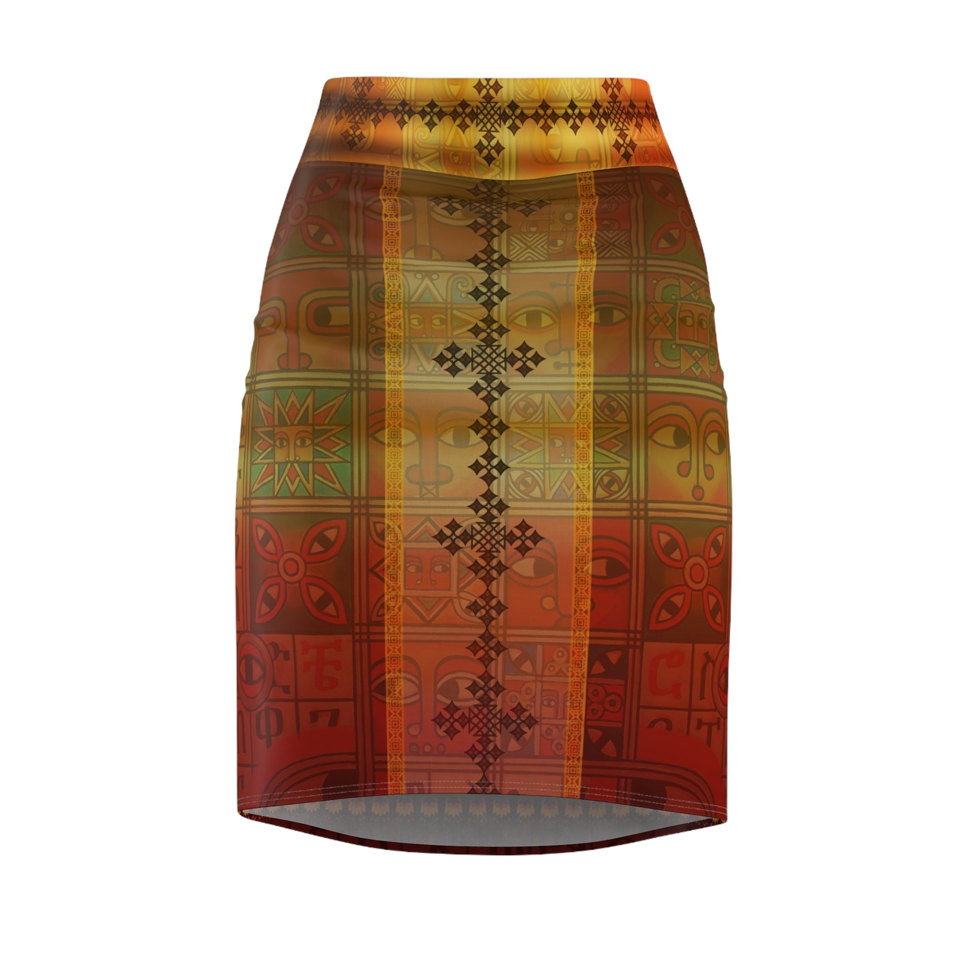 A Statement in Every Step: The Ethiopian Tapestry Skirt